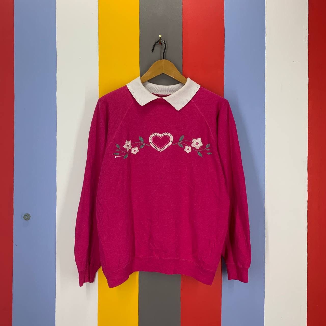 Vintage 90s Vintage MORNING SUN Sweatshirt #2068/16 Size M / US 6-8 / IT 42-44 - 1 Thumbnail