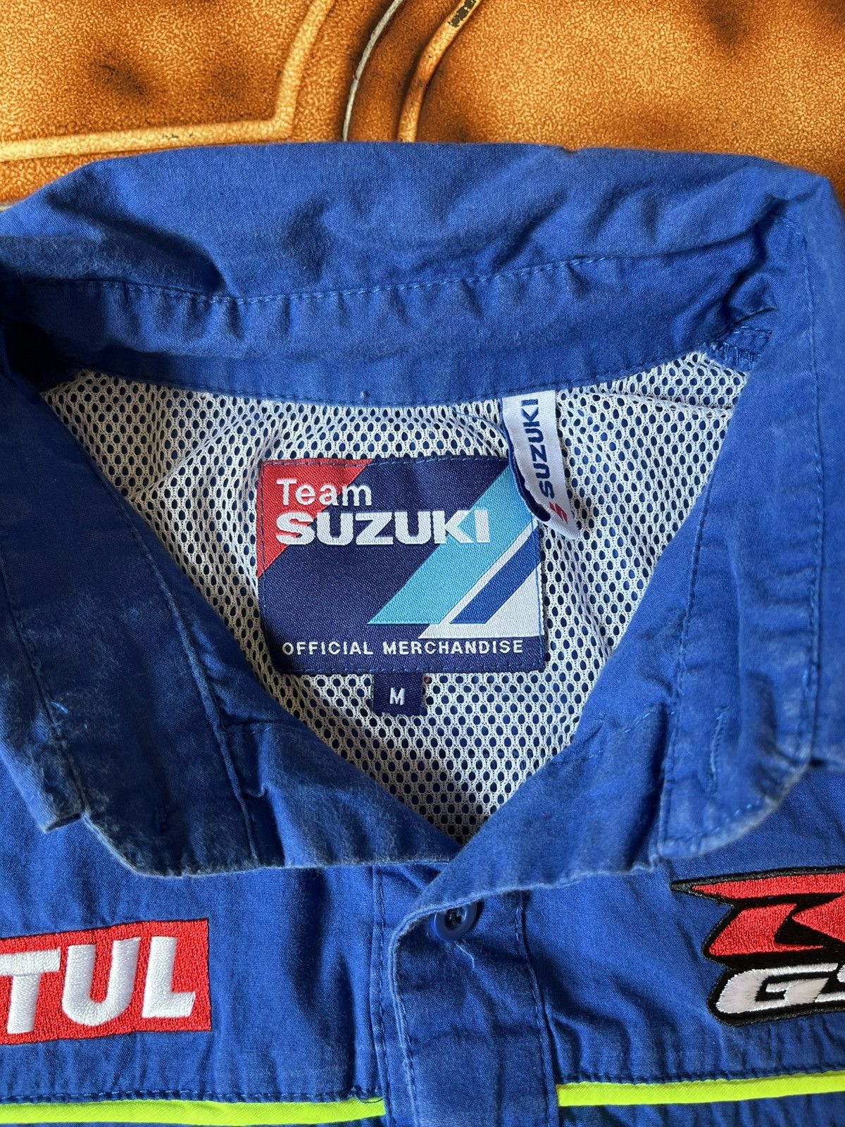 NASCAR Suzuki Motorbikes shirt workwear vintage retro exclusive y2k Size US M / EU 48-50 / 2 - 3 Thumbnail