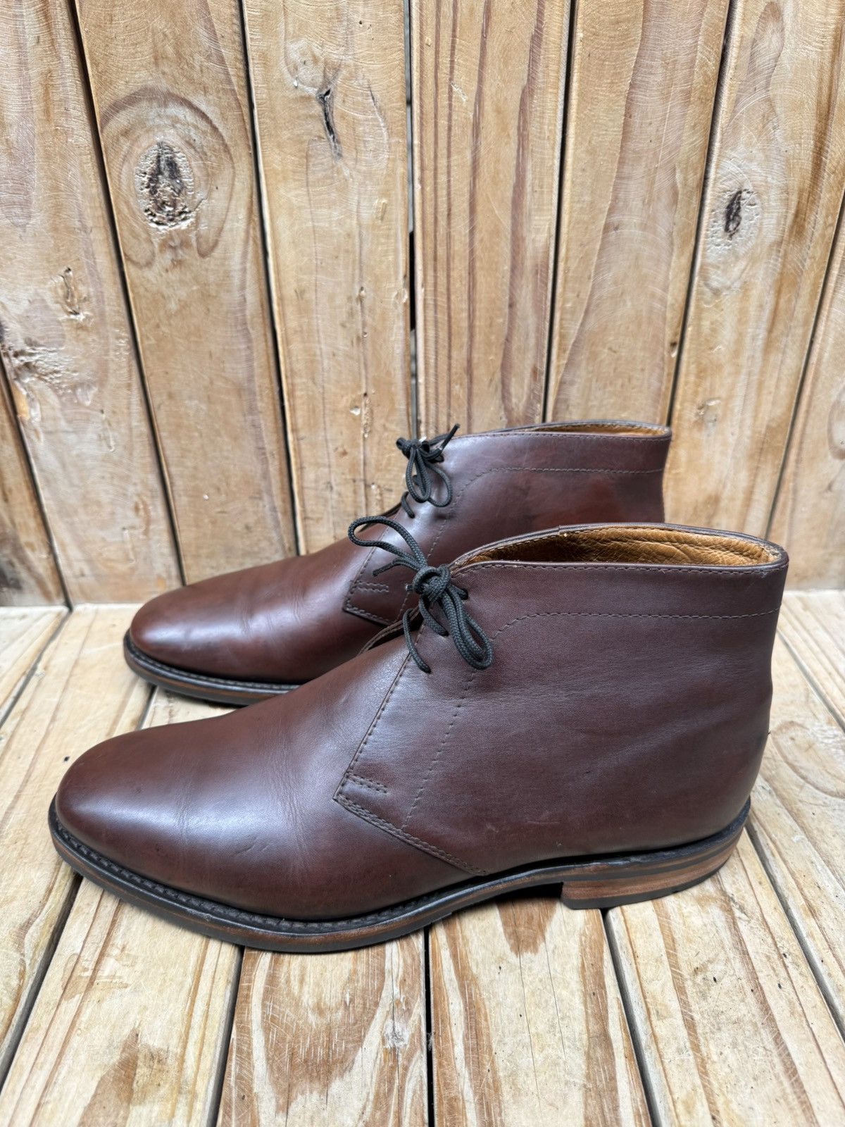 Loake Loake Shoemakers brown Men’s Chukka leather boots US 10 F Size US 10 / EU 43 - 9 Thumbnail