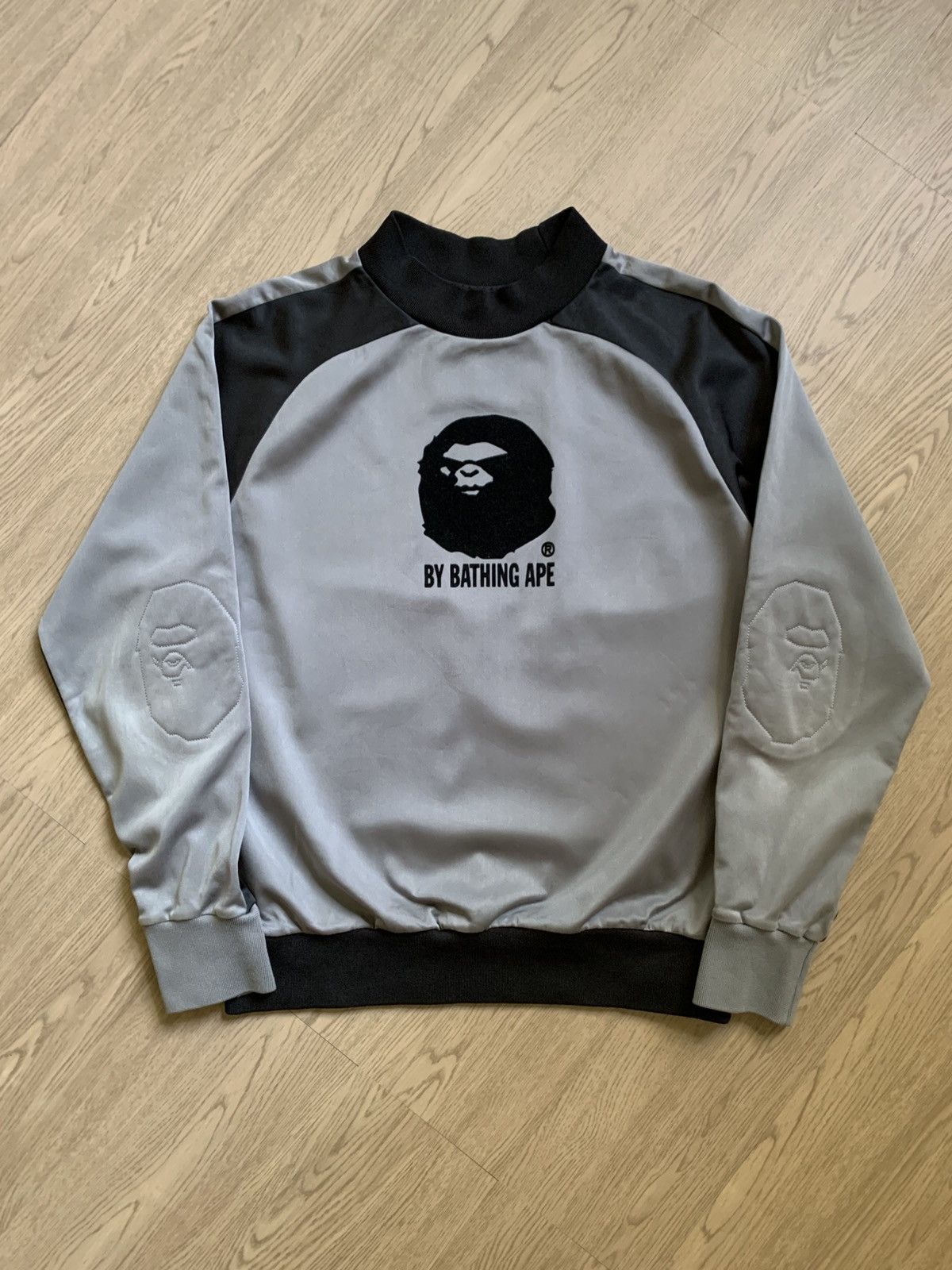 Bape Rare 90s Bape Mad Face Padded Long Sleeves Jersey Size US M / EU 48-50 / 2 - 1 Thumbnail