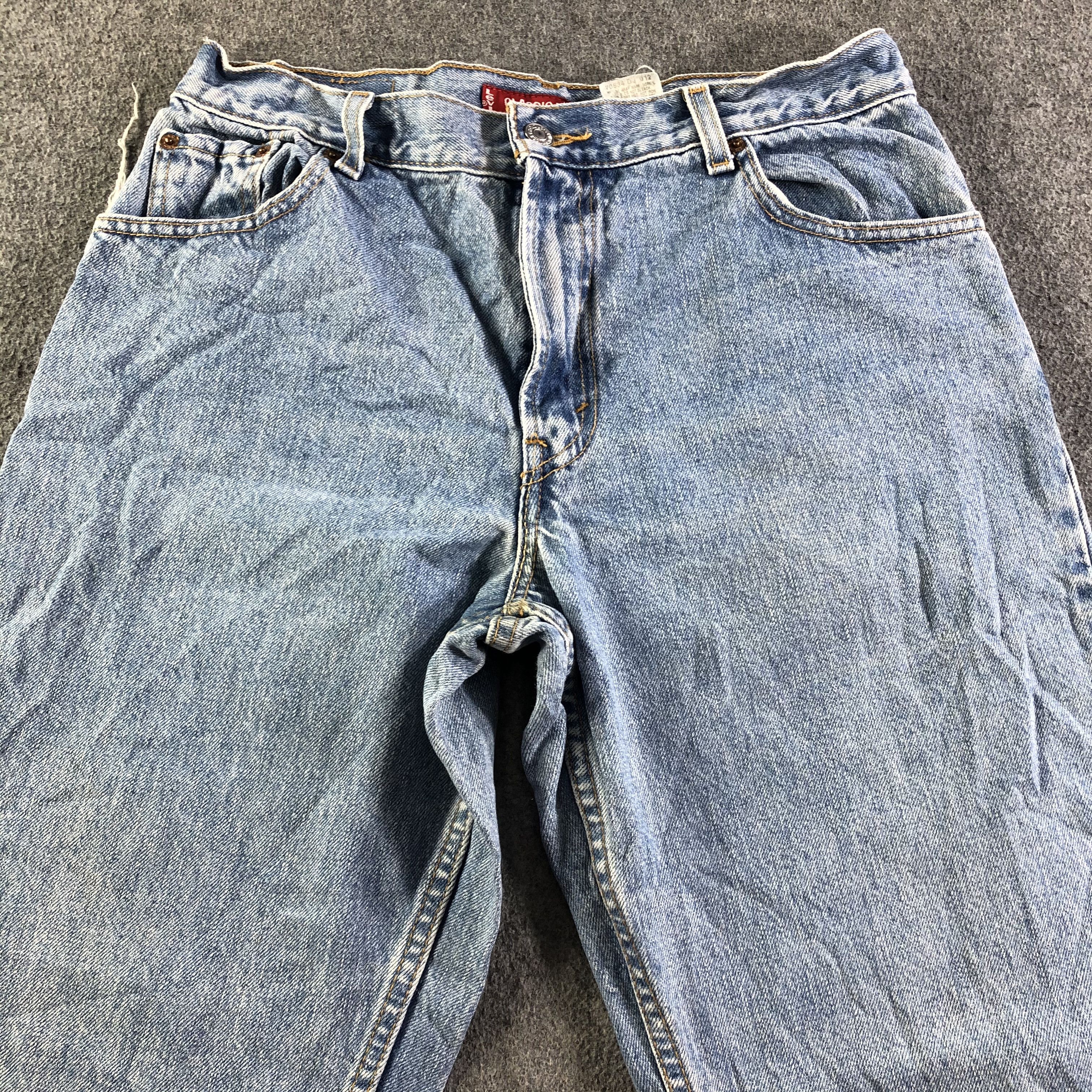 Levi's Vintage Blue Wash Levis 550 Jeans-J4157 Size US 31 - 3 Thumbnail