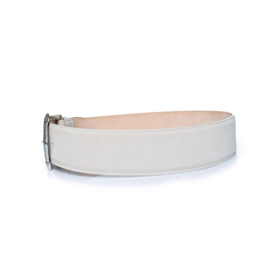 Iro IRO, white suede belt Size ONE SIZE - 2 Thumbnail