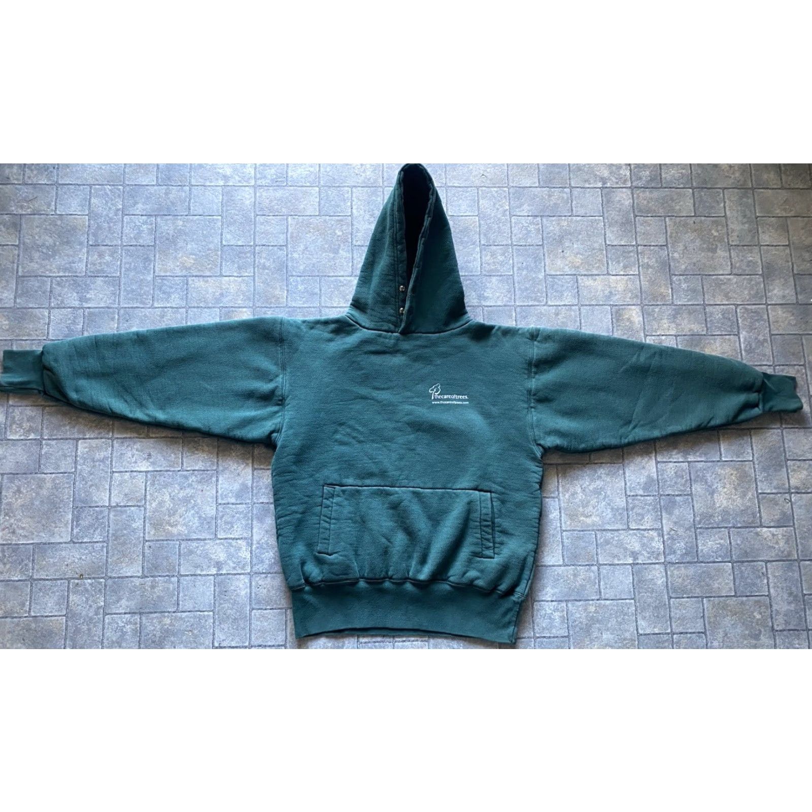 Vintage VINTAGE Camber Hoodie Mens Pullover Snap Green M Heavyweight Long Sleeve Size US M / EU 48-50 / 2 - 2 Thumbnail