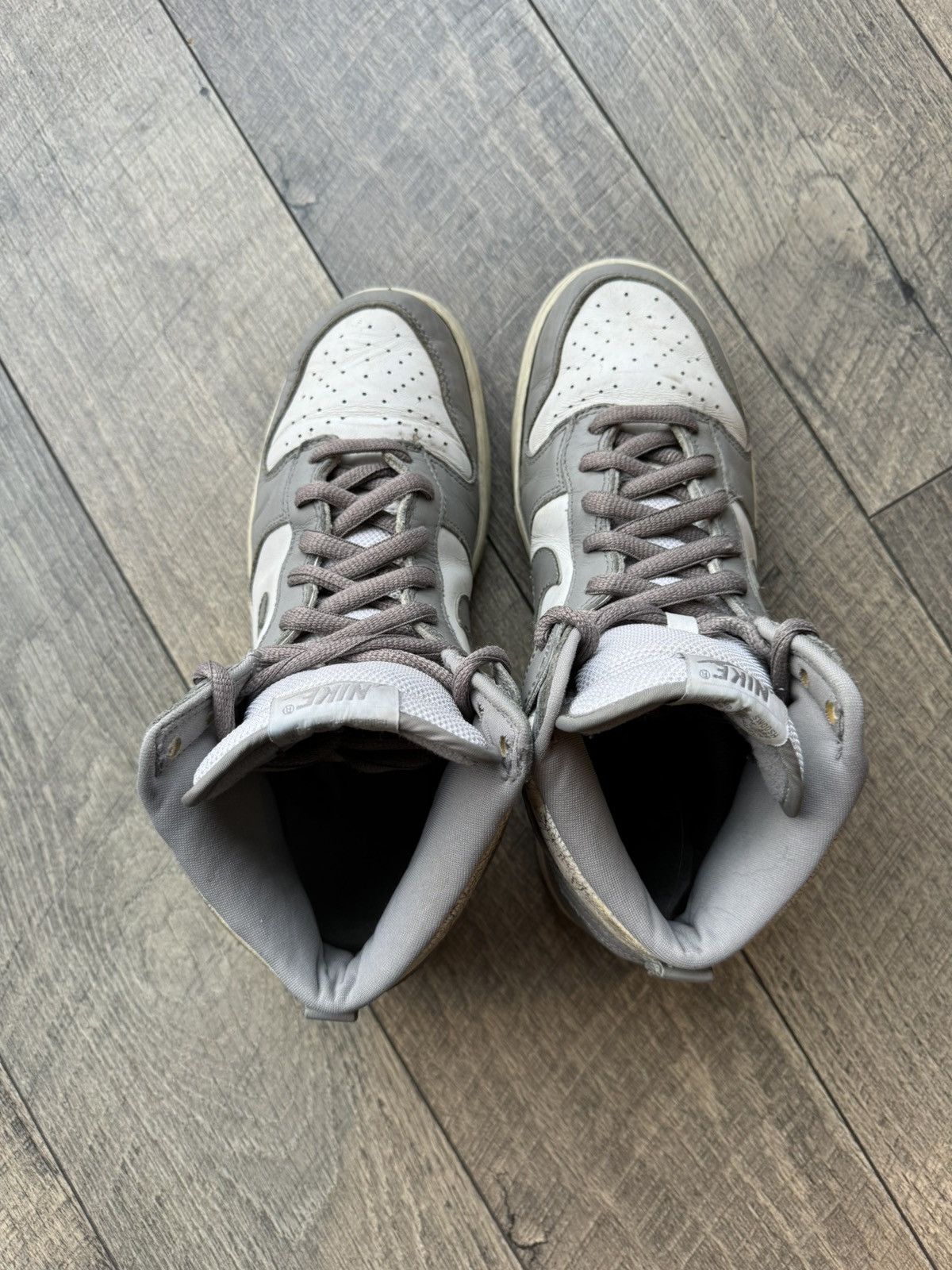 Nike × Vintage Vintage Nike Dunk High 2003 Medium Grey 30471700200 Size 9 Size US 9 / EU 42 - 10 Thumbnail