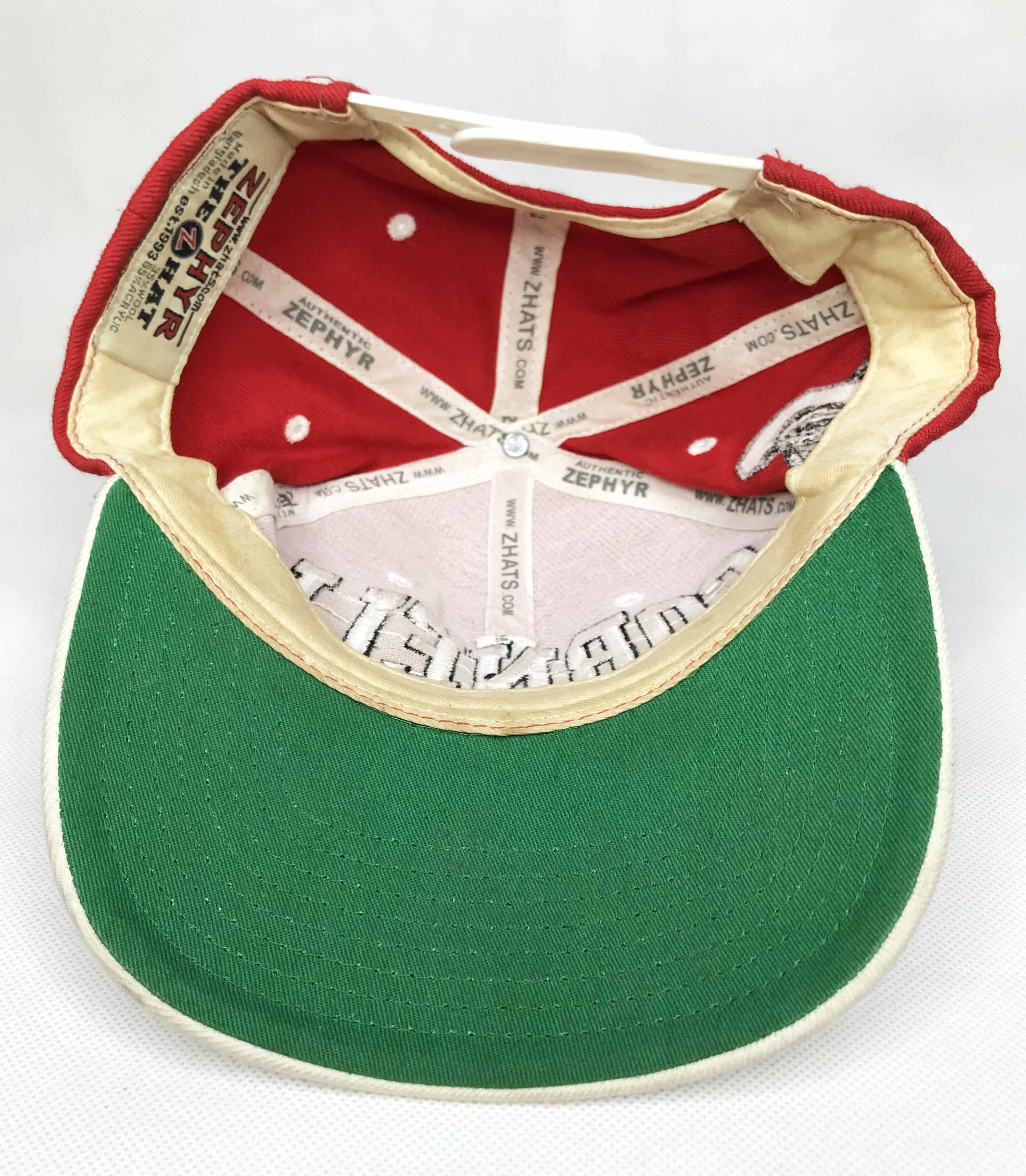 NCAA × Vintage × Zephyr Zephyr Cornell Big Red University NCAA Baseball Snapback Cap Size ONE SIZE - 7 Thumbnail