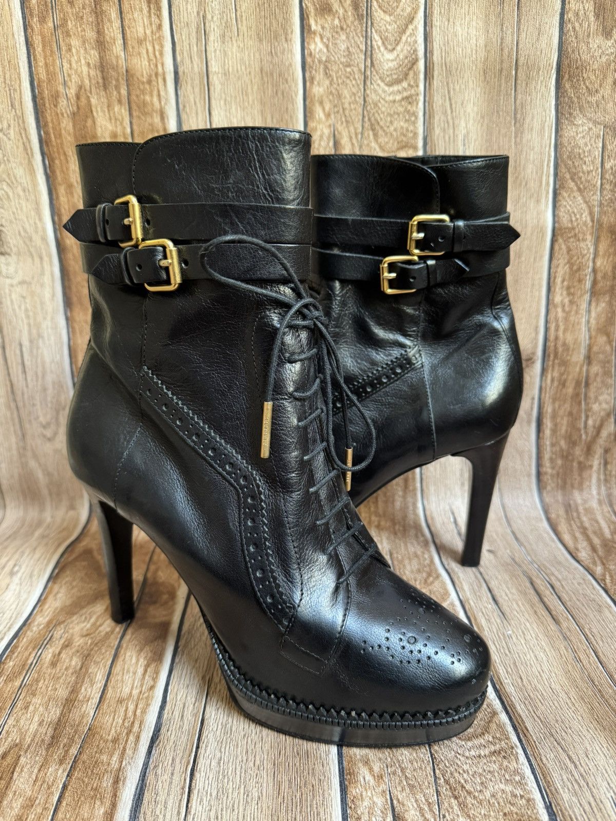 platform ankle boots