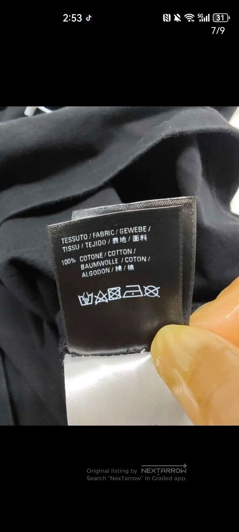 Balenciaga Balenciaga T-shirt Size US XXS / EU 40 - 7 Thumbnail