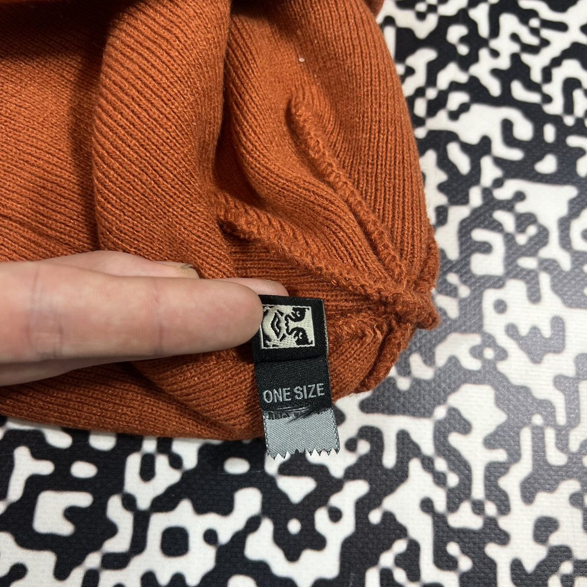 Obey Vintage Y2K Obey Mini Logo Beanie Hat Sk8 Skate Style Size ONE SIZE - 9 Thumbnail
