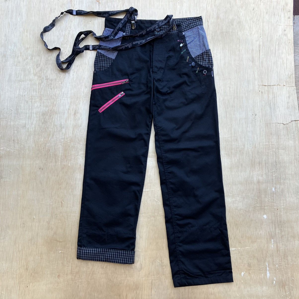 Japanese Brand × Punk and Yo HALHAM PANDEMIC BONDAGE LONG PANTS Size US 31 - 1 Thumbnail