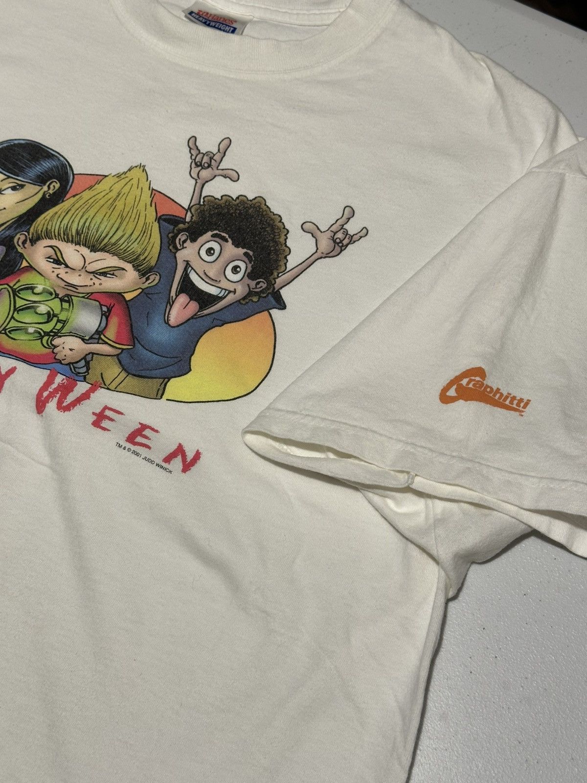 Vintage Vintage y2k berry Ween Comic Book 2001 T-shirt Size US XL / EU 56 / 4 - 5 Thumbnail
