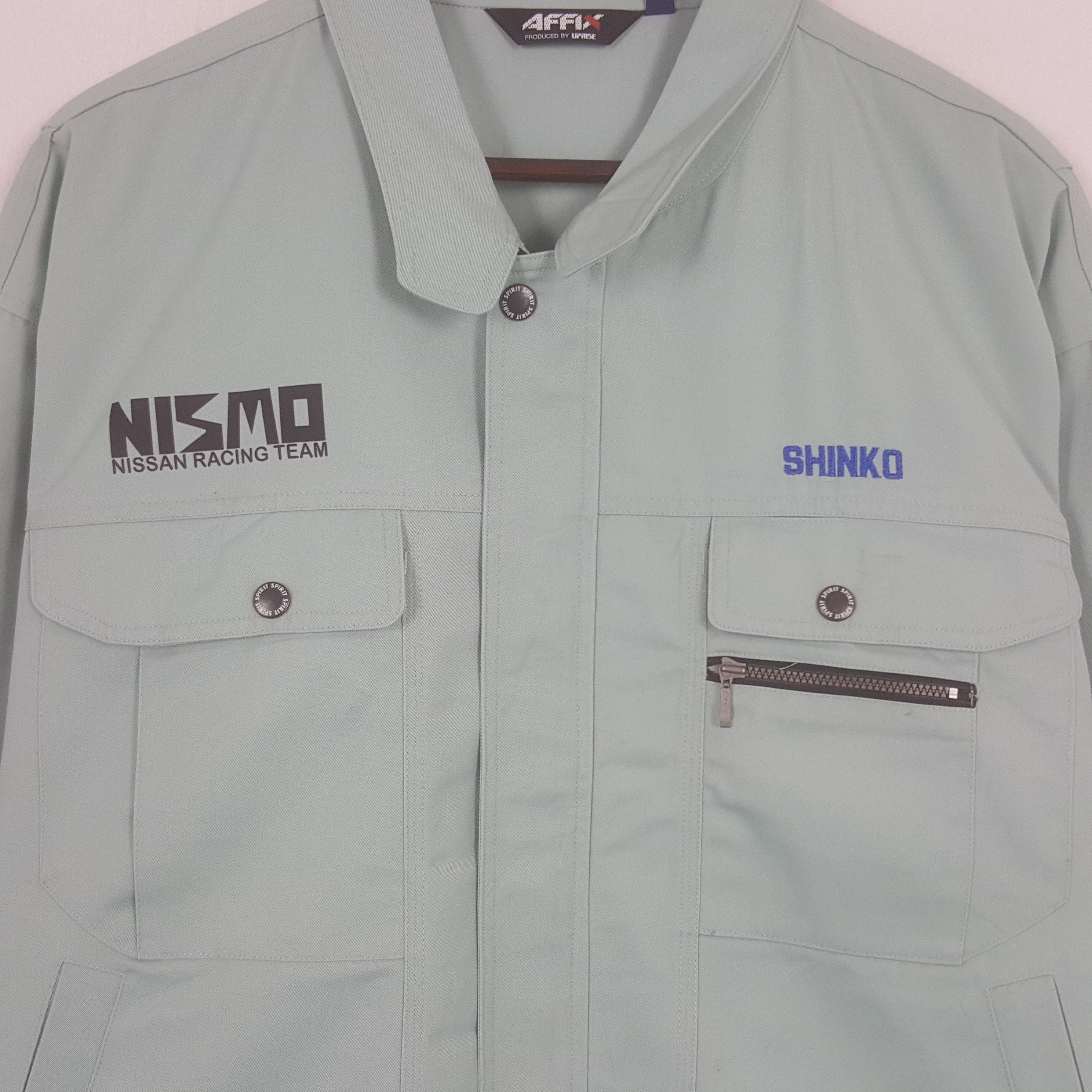 Vintage Vintage Nismo Nissan Racing Team Custom Art Worker Jacket Size US XL / EU 56 / 4 - 4 Thumbnail