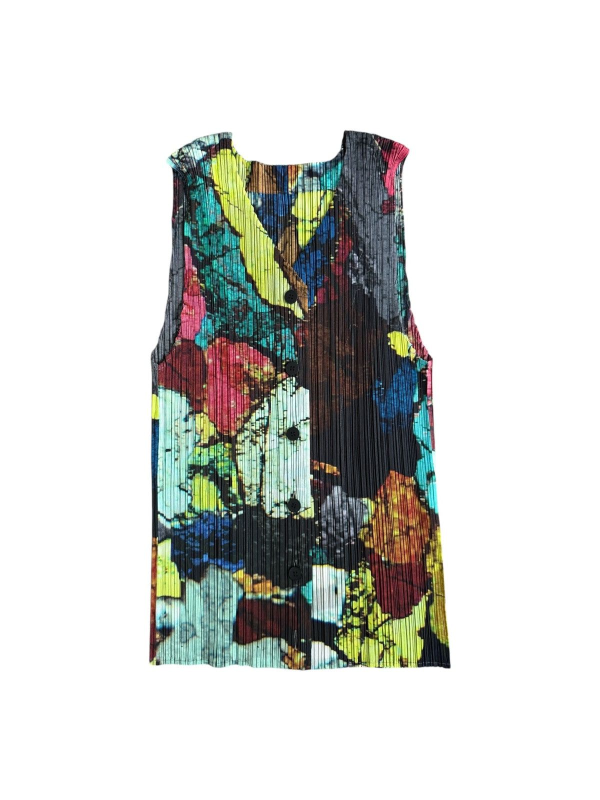 Pleats Please Issey Miyake RARE Pleats Please Issey Miyake printed top Size ONE SIZE - 1 Thumbnail
