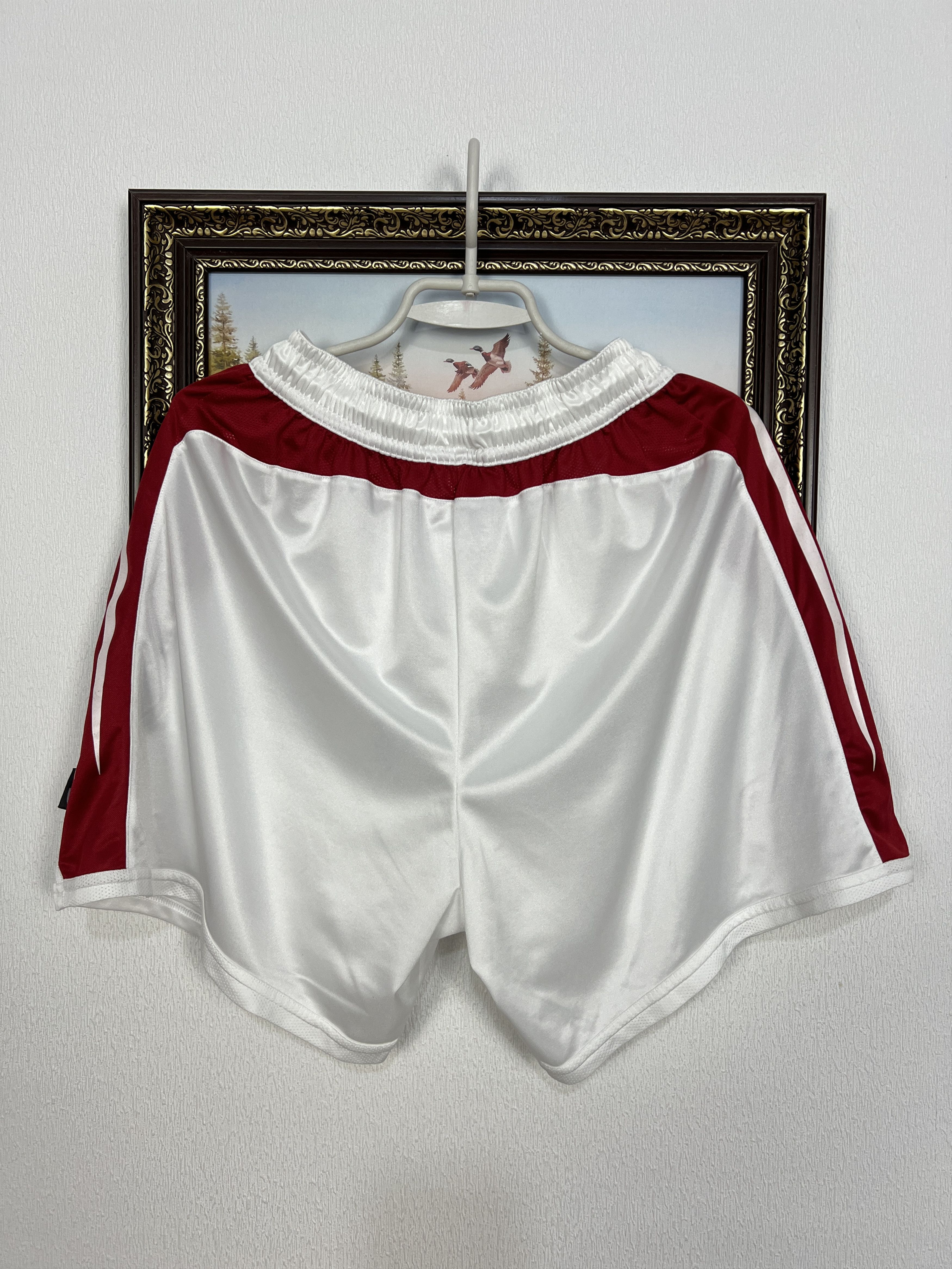 Adidas Vintage Adidas Denmark Football Shorts Soccer National Team Size US 34 / EU 50 - 8 Thumbnail