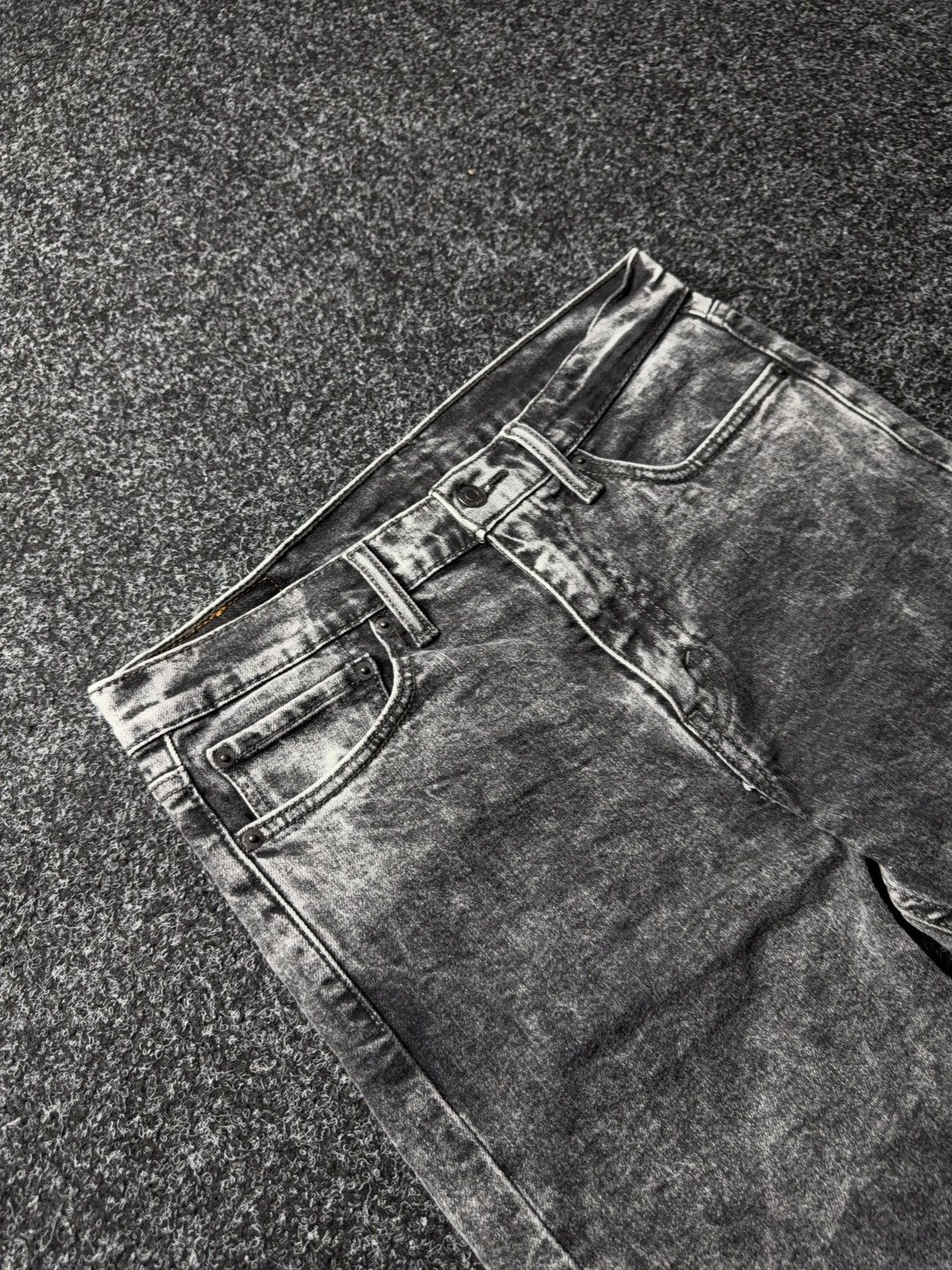 Levi's 00s Levi’s 510 Acid Wash Grey Denim Jeans W32 L32 Size US 32 / EU 48 - 6 Thumbnail