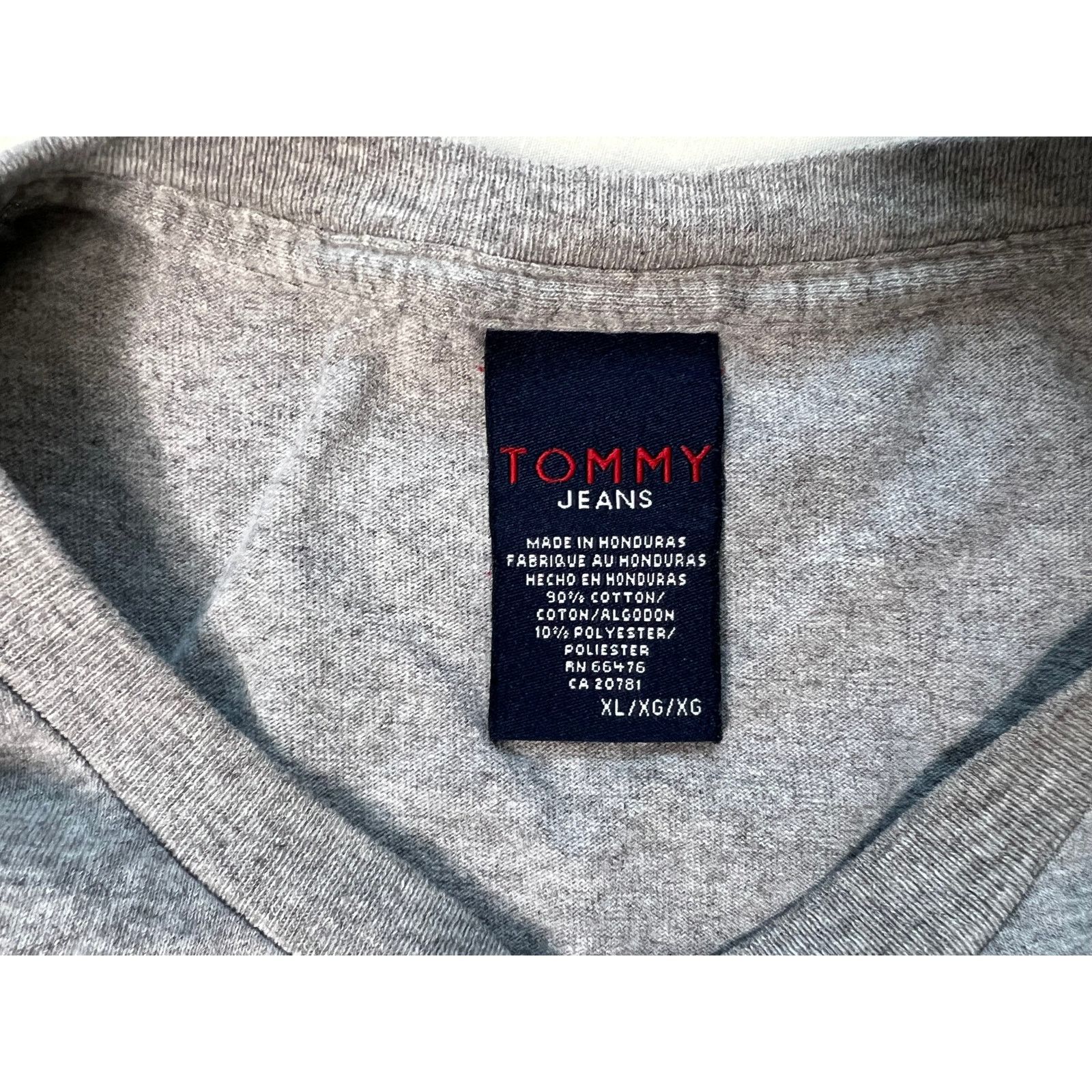 Tommy Hilfiger × Vintage Vintage Y2K Tommy Hilfiger Jeans Tropical T-shirt XL Size US XL / EU 56 / 4 - 5 Thumbnail