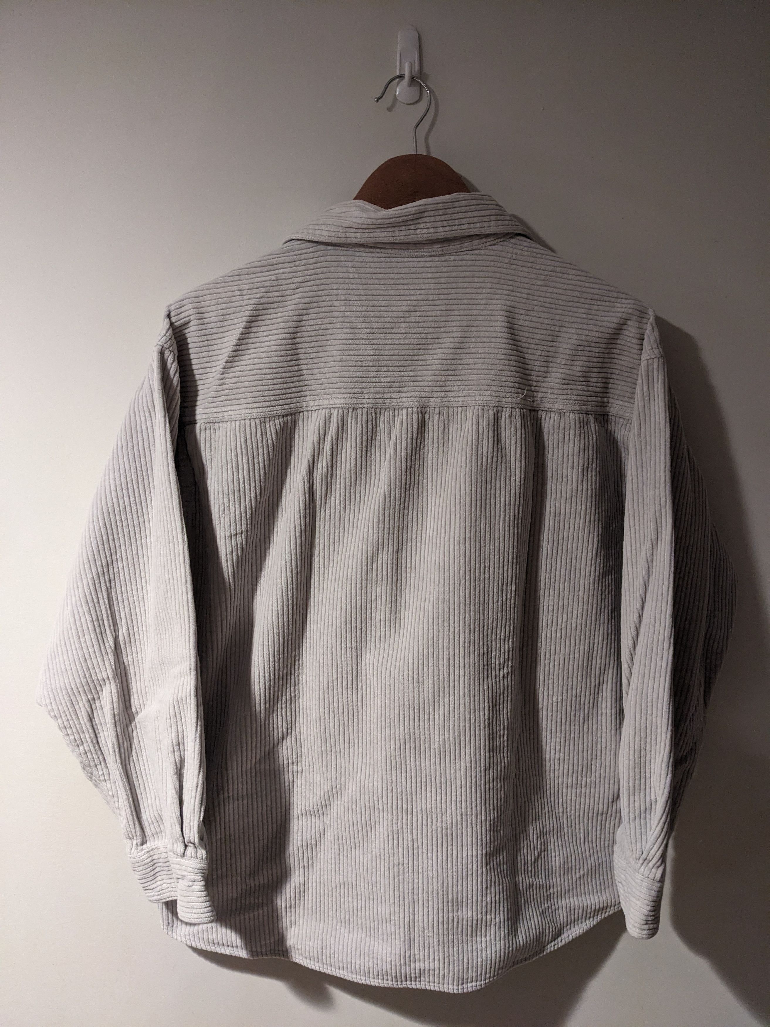 Disney × Vintage Vintage 90s Mickey Mouse Inc Disney Mirror Corduroy Shirt Size US L / EU 52-54 / 3 - 7 Thumbnail