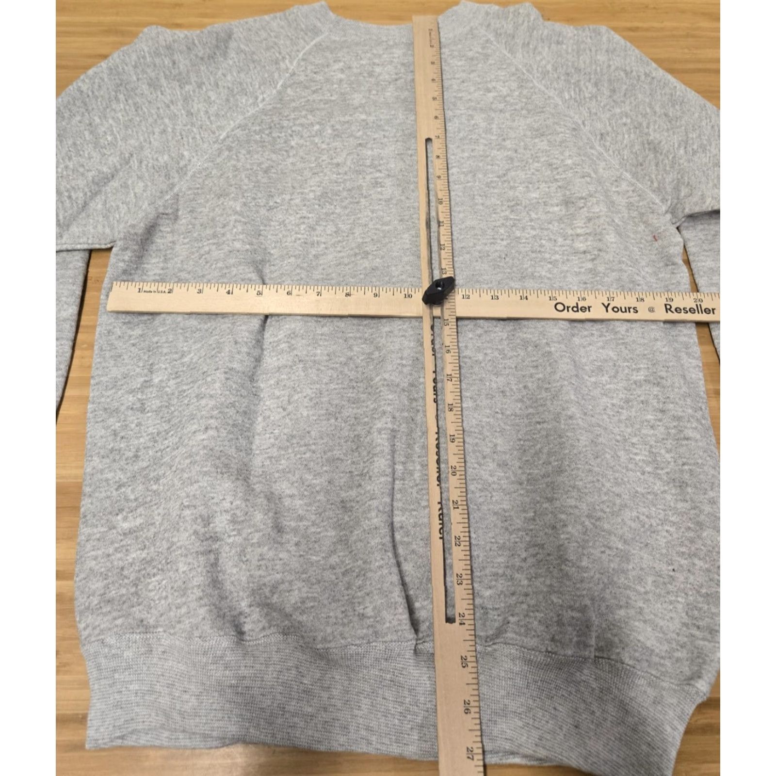 Hanes VINTAGE Hanes Sweatshirt Mens Large Gray Made USA Crewneck Raglan Fleece 90s Size US L / EU 52-54 / 3 - 7 Thumbnail
