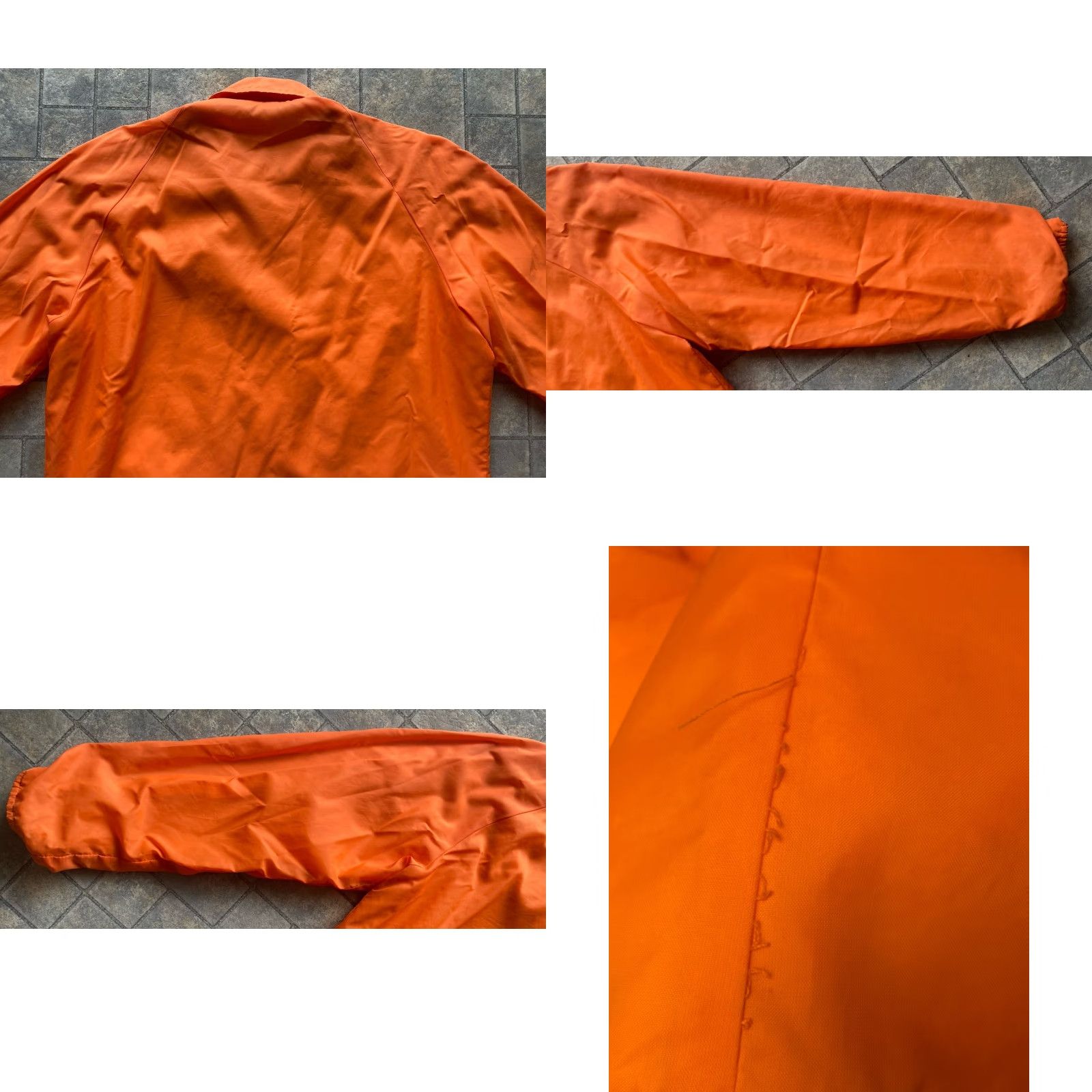 Vintage VINTAGE Montgomery Ward Orange Jacket Snap Men’s XL Tall VTG Size US XL / EU 56 / 4 - 11 Thumbnail