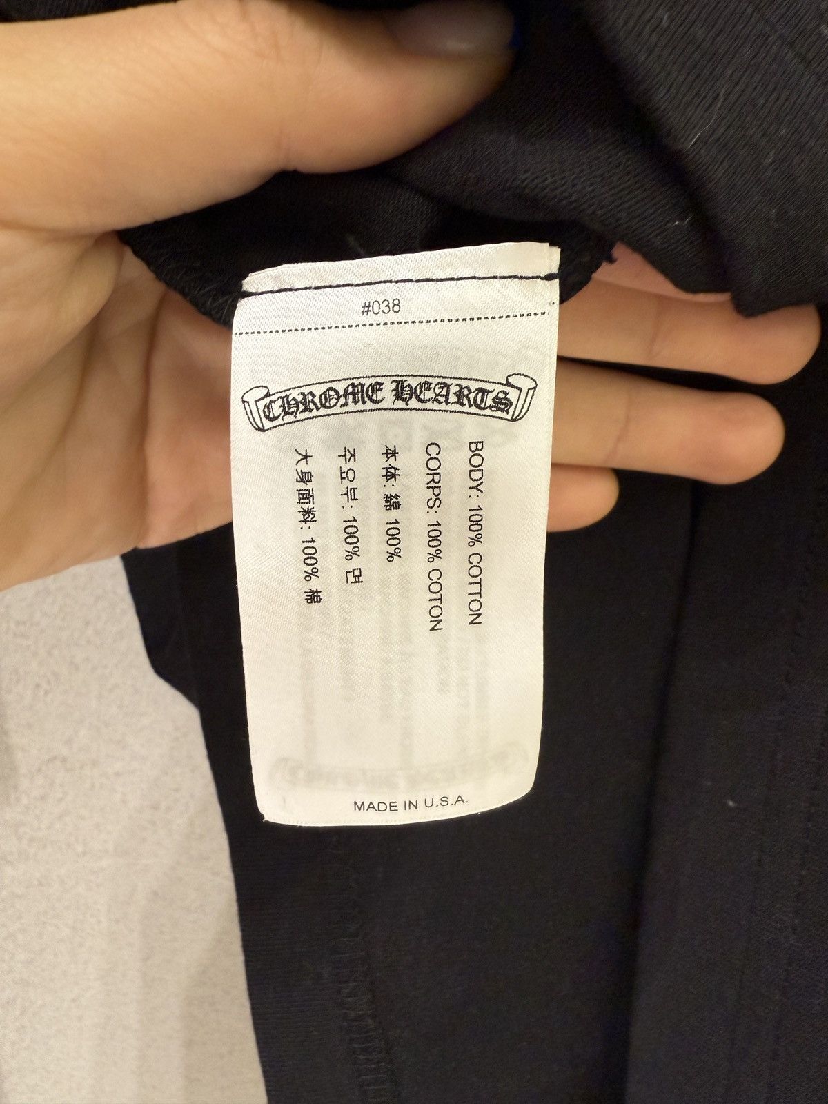 Chrome Hearts × Matty Boy Chrome Hearts Stay Fast Long sleeve S Size US S / EU 44-46 / 1 - 6 Thumbnail