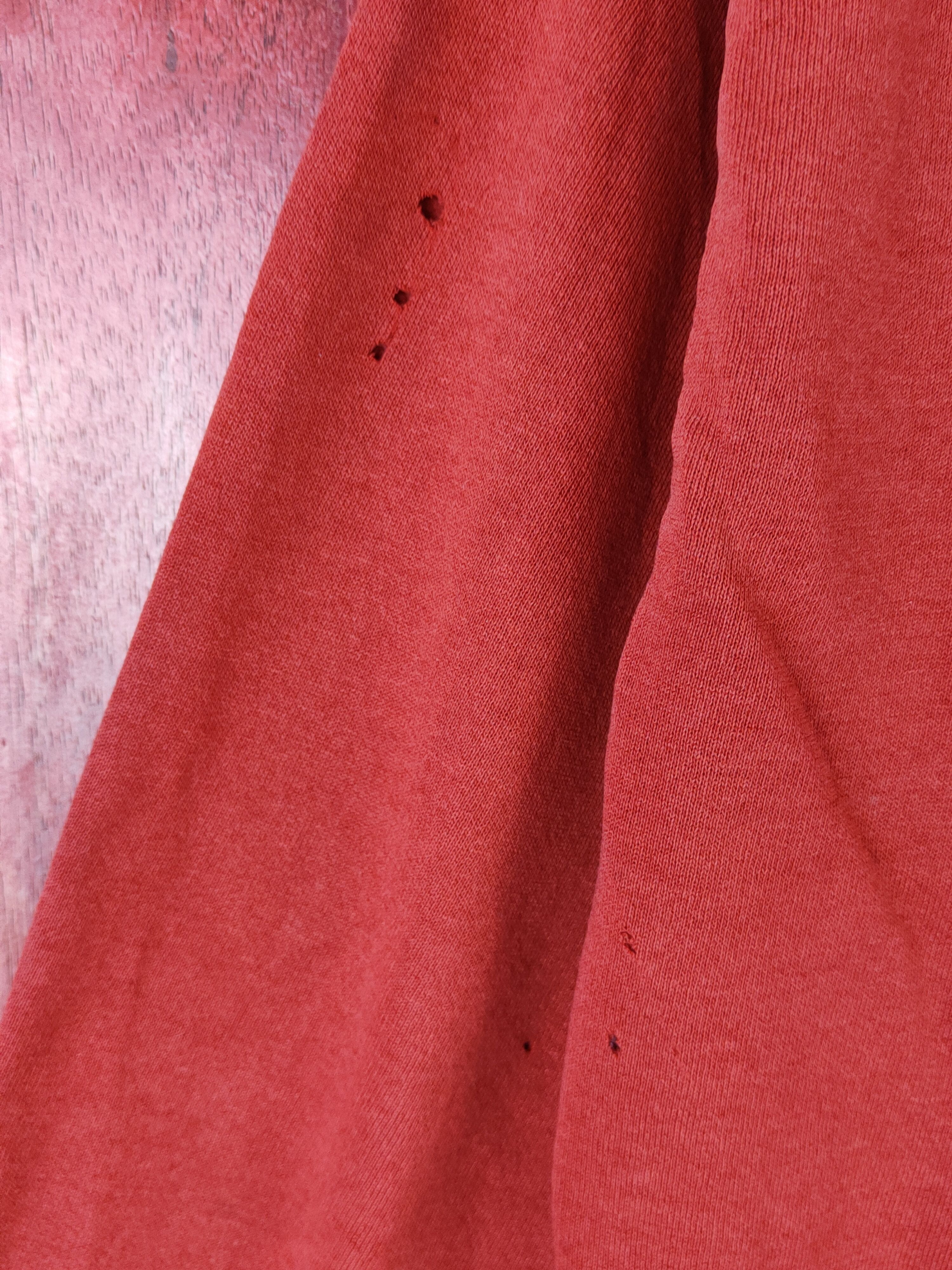 Japanese Brand Jerzees Red vintage Sweatshirts #S1859 Size US M / EU 48-50 / 2 - 12 Thumbnail