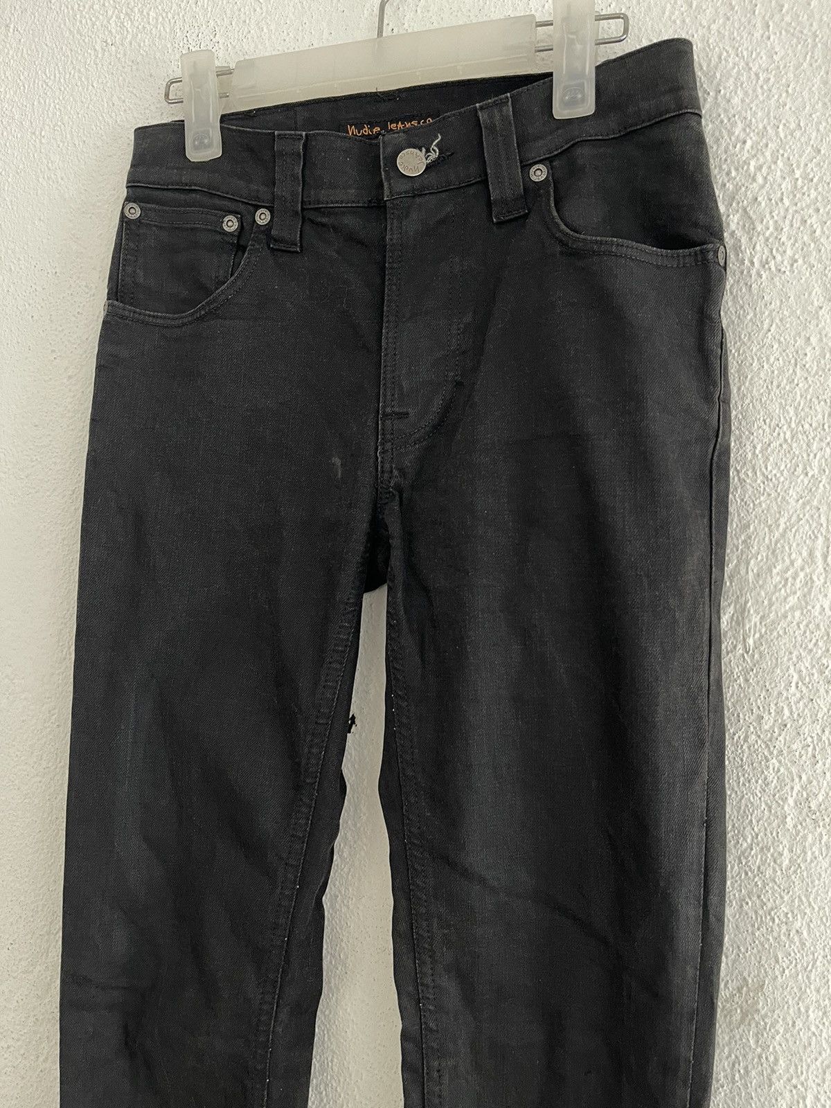 Nudie Jeans Nudie Jeans Thin Finn Dry Black Coated Size US 28 / EU 44 - 3 Thumbnail