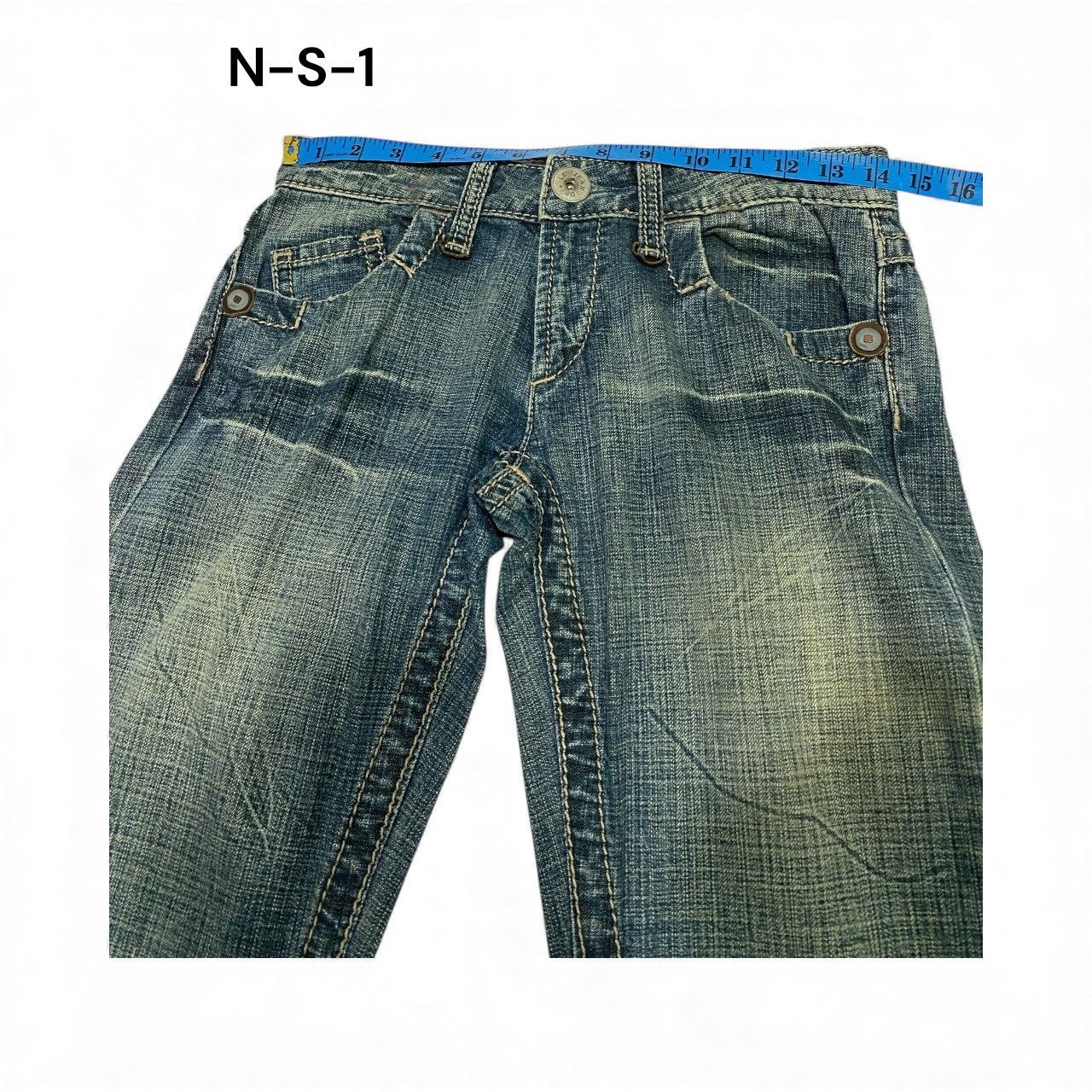 Marithe + Francois Girbaud Japanese brand X marithe francois girbaud flare cowboy jeans Size US 28 / EU 44 - 21 Thumbnail