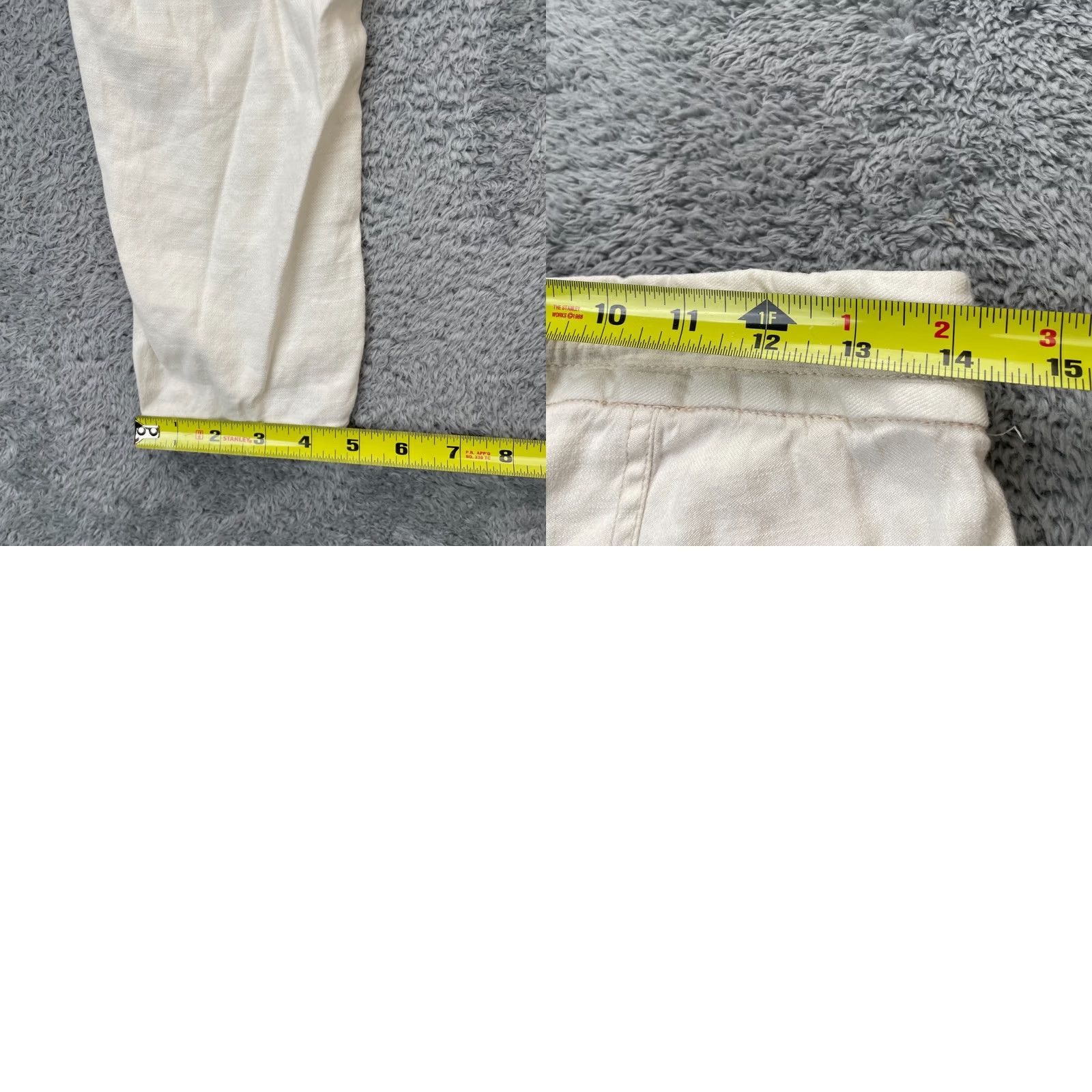 Anthropologie Anthropologie Pants Womens 27 Beige Pilcro And The Letterpress Linen Skinny Leg Pant Size 27" / US 4 / IT 40 - 8 Thumbnail