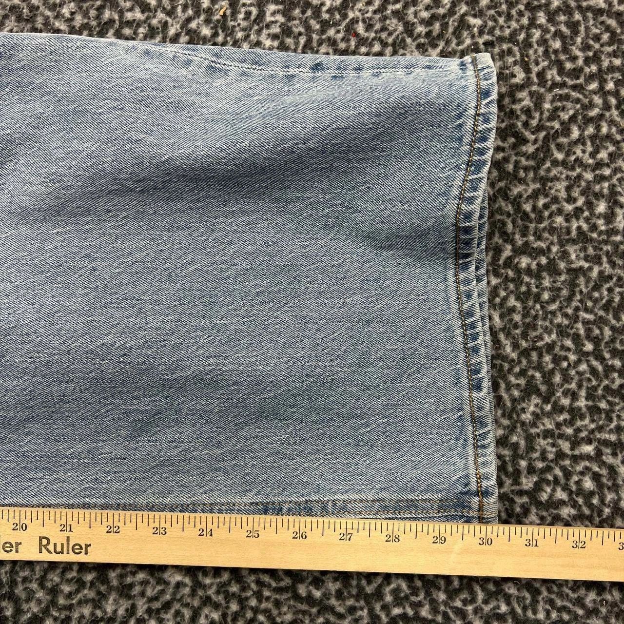 Old Navy Old Navy Jeans Women 20 High Rise Faded Wide Leg Denim 41x30 Size 41" - 6 Thumbnail