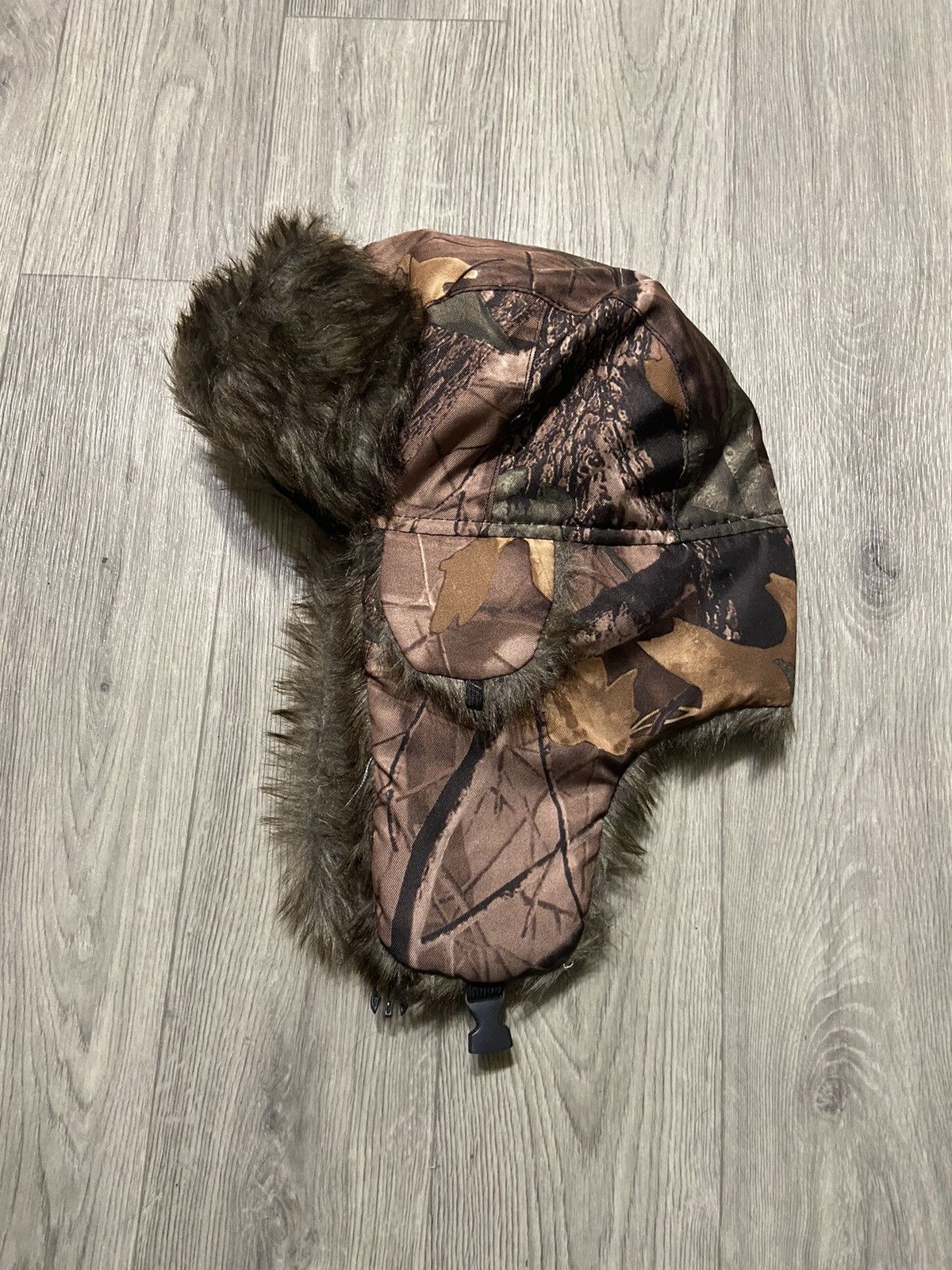 Japanese Brand Fur Trapper Hat Cap Vintage Outdoor life 90s Realtree Size ONE SIZE - 1 Thumbnail