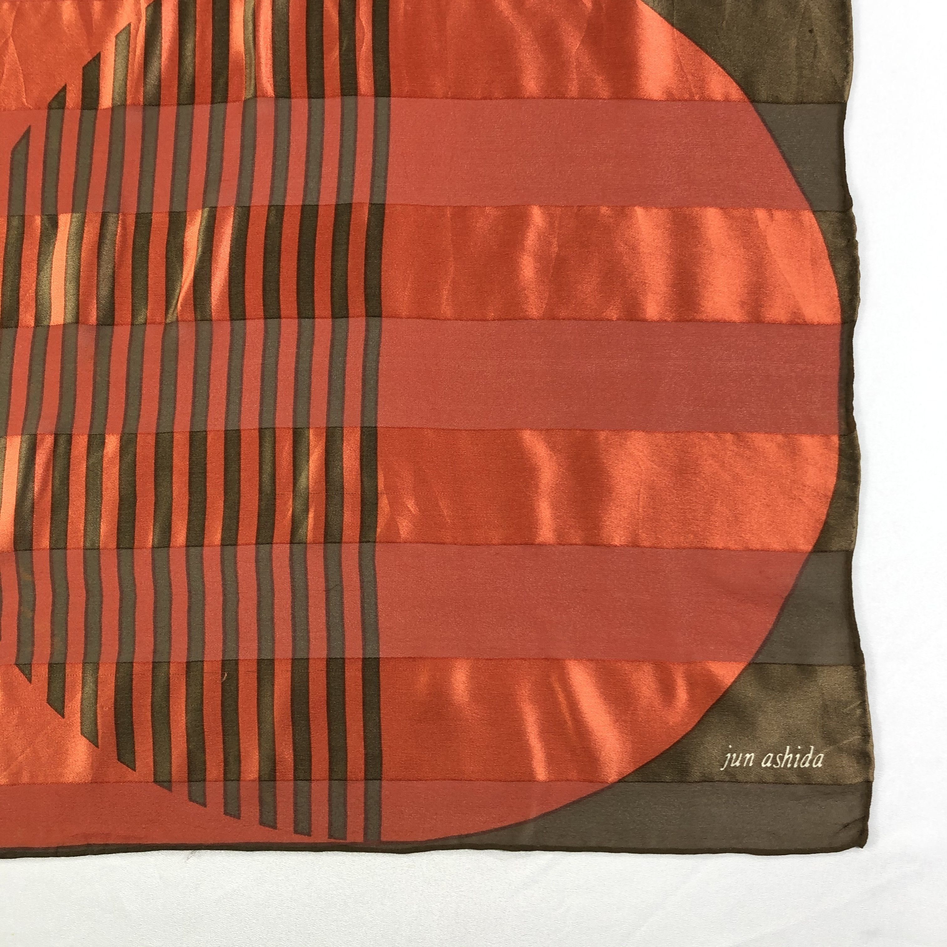 Vintage Vintage Jun Ashida Silk Scarf Size ONE SIZE - 3 Thumbnail
