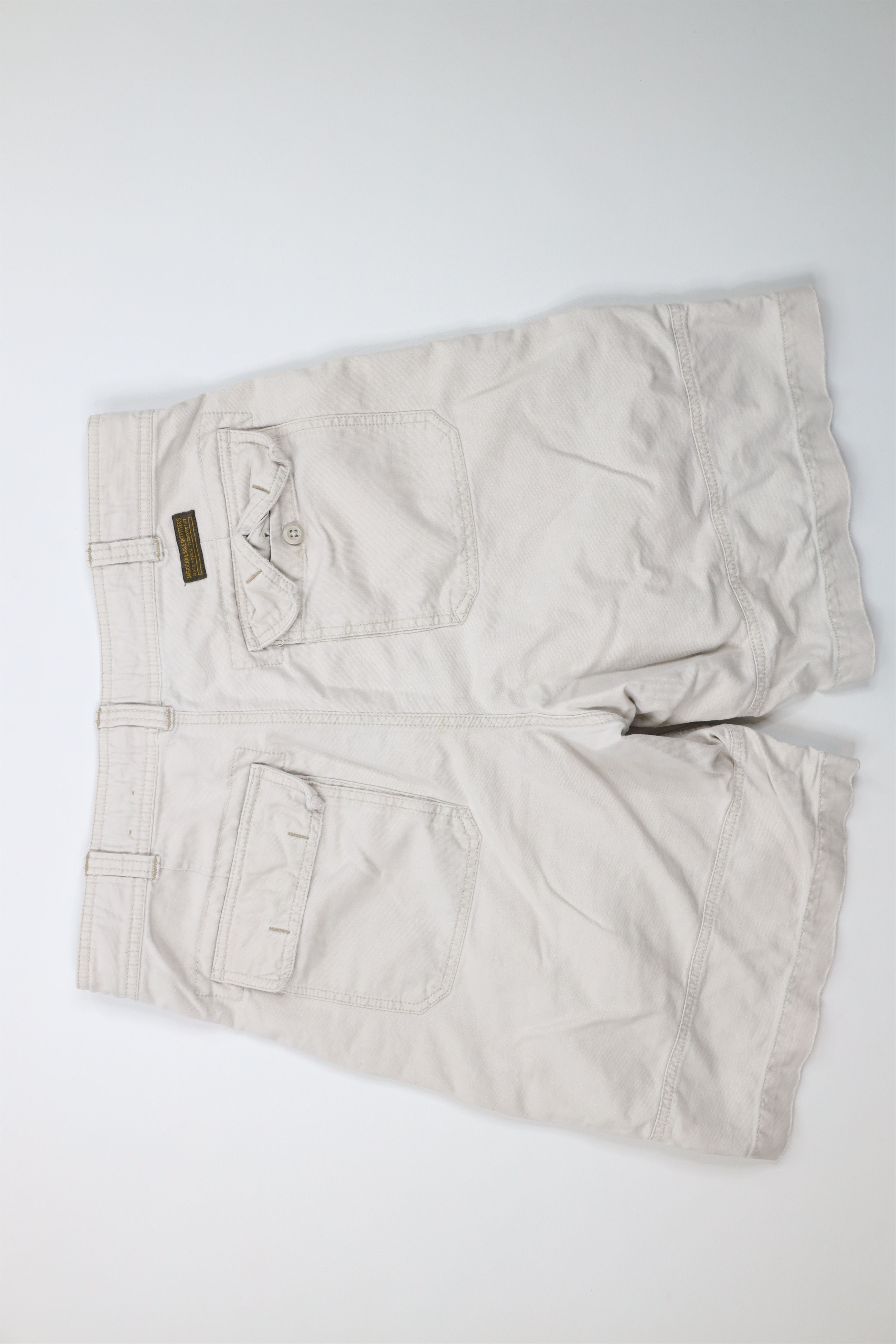 American Eagle Outfitters Vintage American Eagle Outfitters Fit Cargo Shorts Beige Size US 32 / EU 48 - 10 Thumbnail