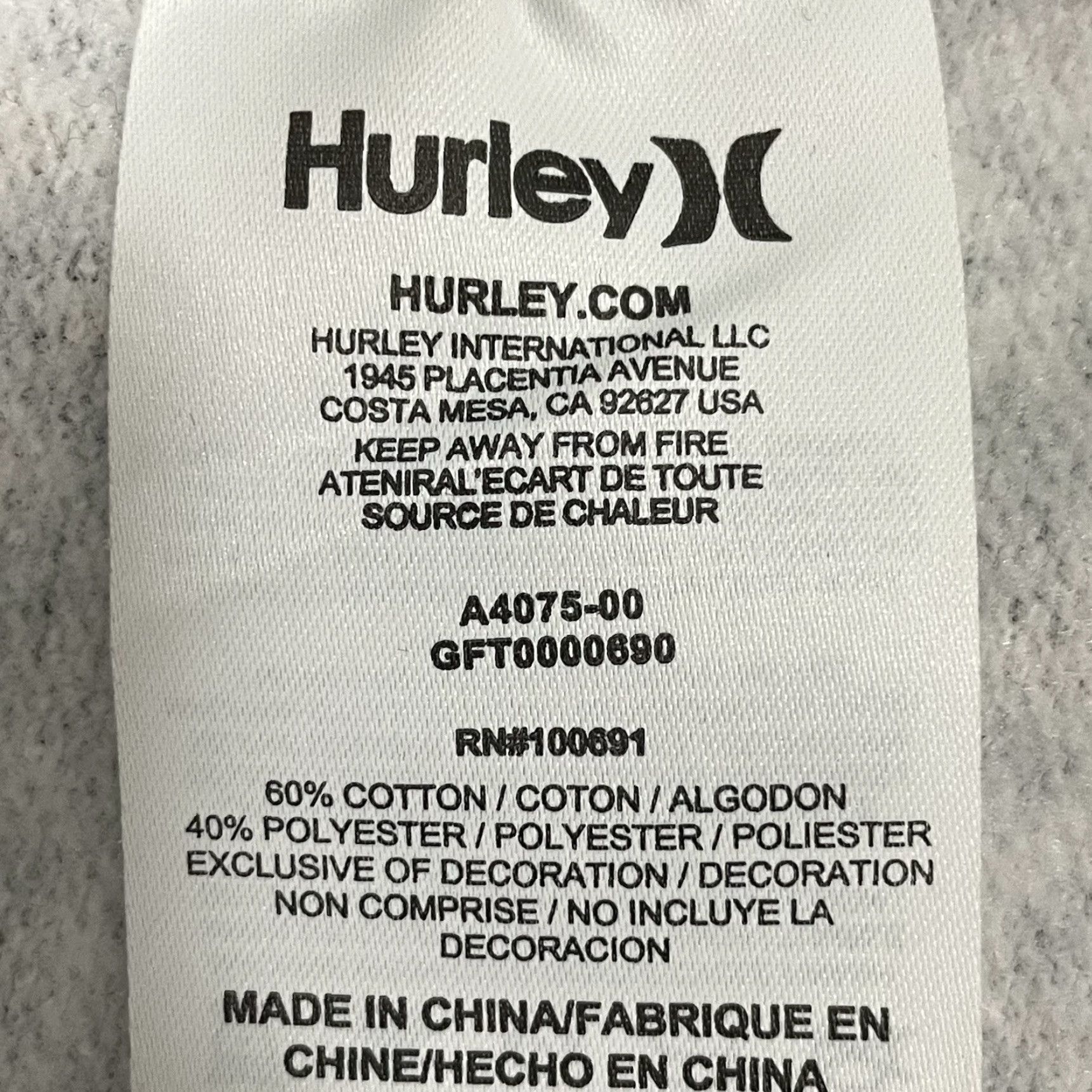 Hurley Hurley Blazer Size XL Black/Brown Chevron Cotton Blend Lightweight Button Up Unlined Size XL / US 12-14 / IT 48-50 - 4 Thumbnail