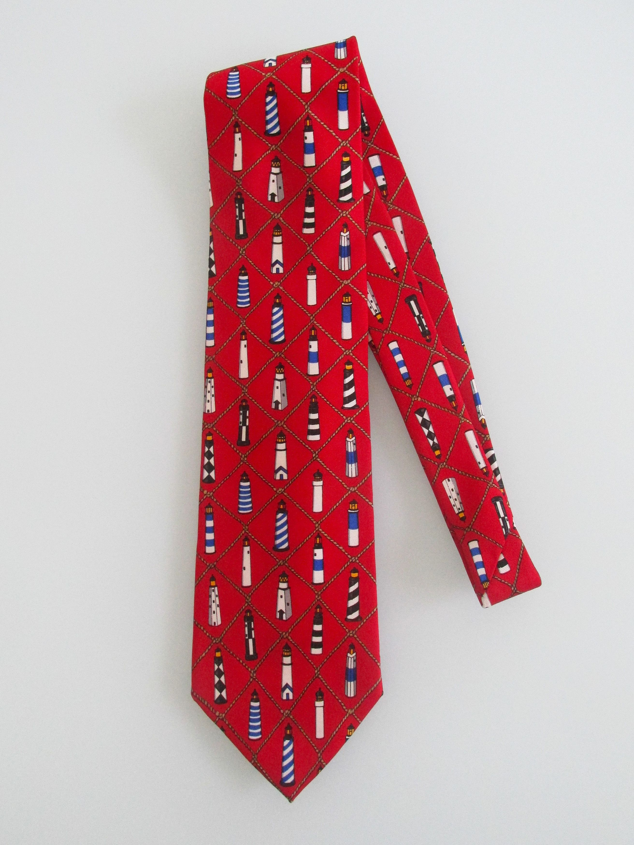 Other Vintage Alynn "Sentinels" Men's Silk Tie Size ONE SIZE - 1 Thumbnail