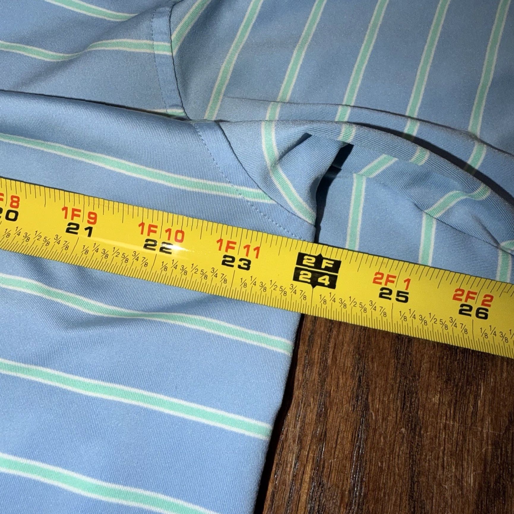 Peter Millar Peter Millar Polo Men M Oakmont OCC Striped Blue Green Multicolor Golf Shirt Summer Comfort Sports Classic Size US M / EU 48-50 / 2 - 6 Thumbnail