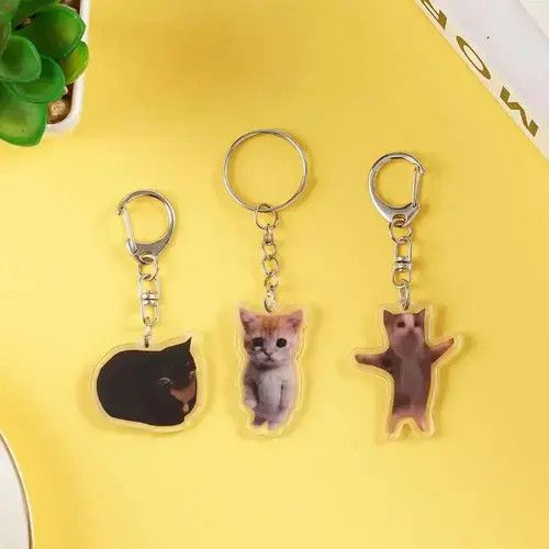 Japanese Brand × Vintage Happy Banana Cat Key Size ONE SIZE - 3 Thumbnail