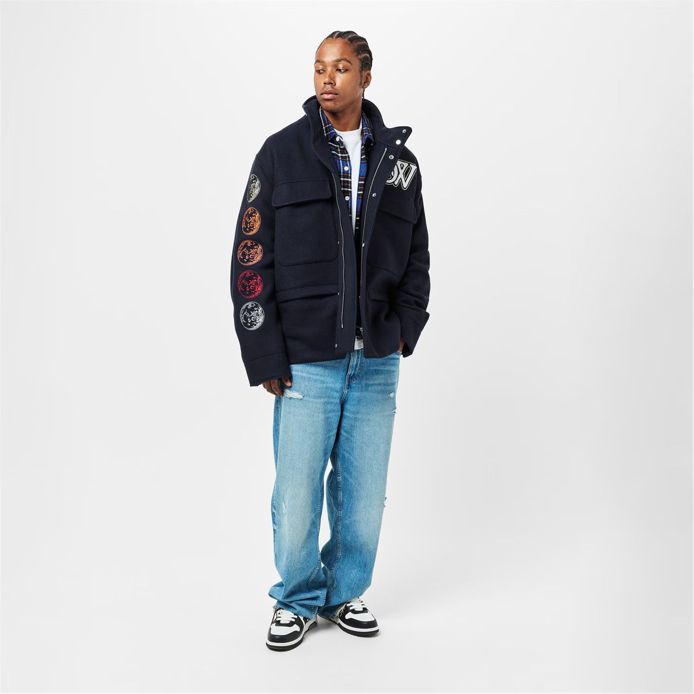 Off-White o1g2r1mq0226 Quilted Short Puffer Jacket in Black Size US S / EU 44-46 / 1 - 6 Thumbnail