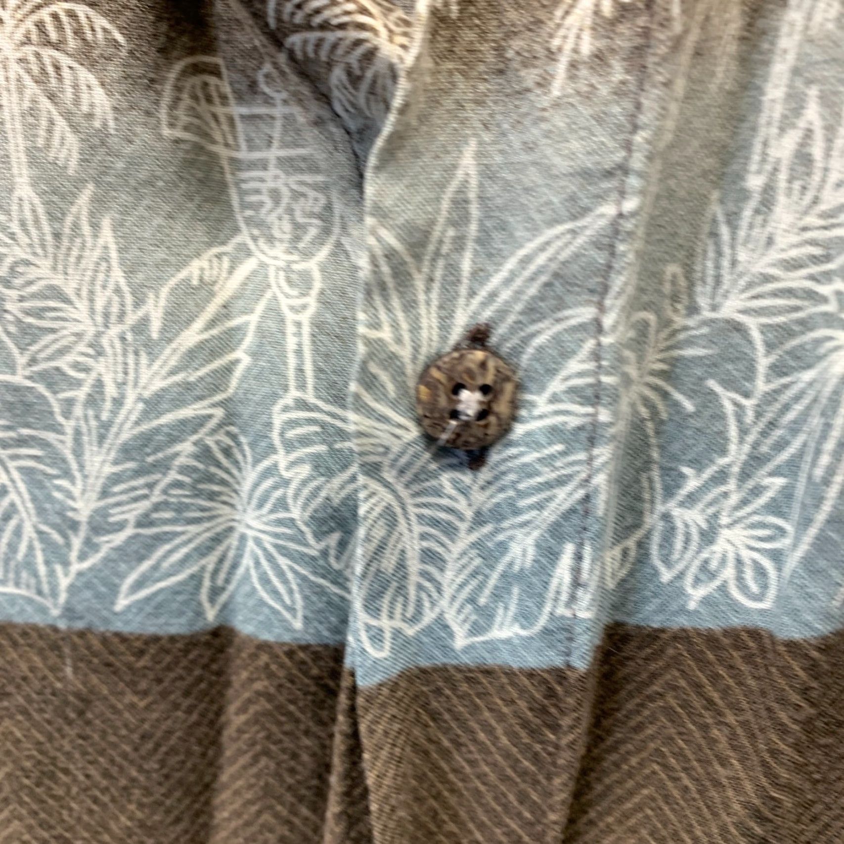 Vintage VINTAGE Campia Moda Shirt Adult 2XL Brown Floral Rayon Viscose Casual Men Size US XXL / EU 58 / 5 - 6 Thumbnail