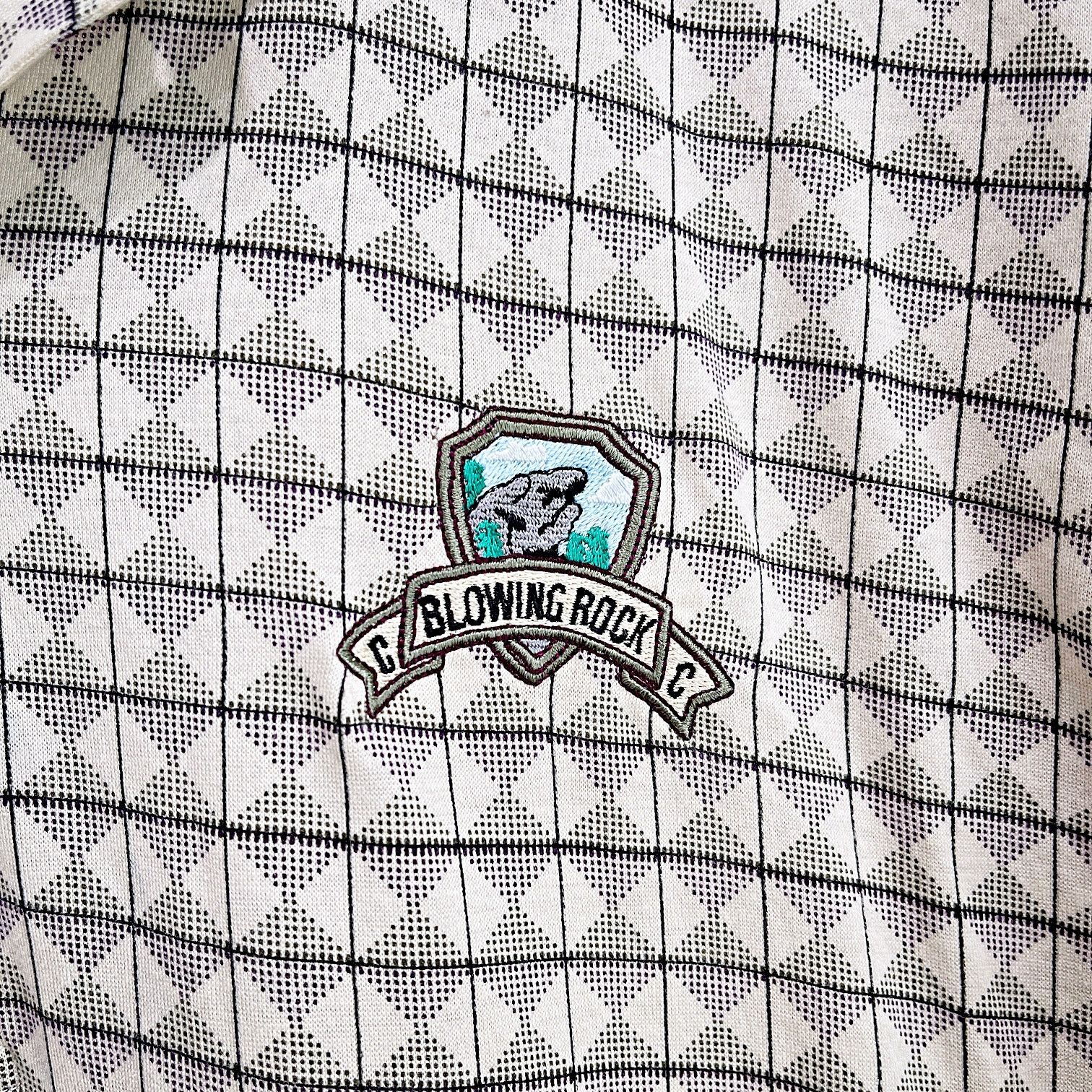 Vintage Blowing Rock C.C. Tipped Polo Shirt Slazenger Mens XL Size US XL / EU 56 / 4 - 3 Thumbnail