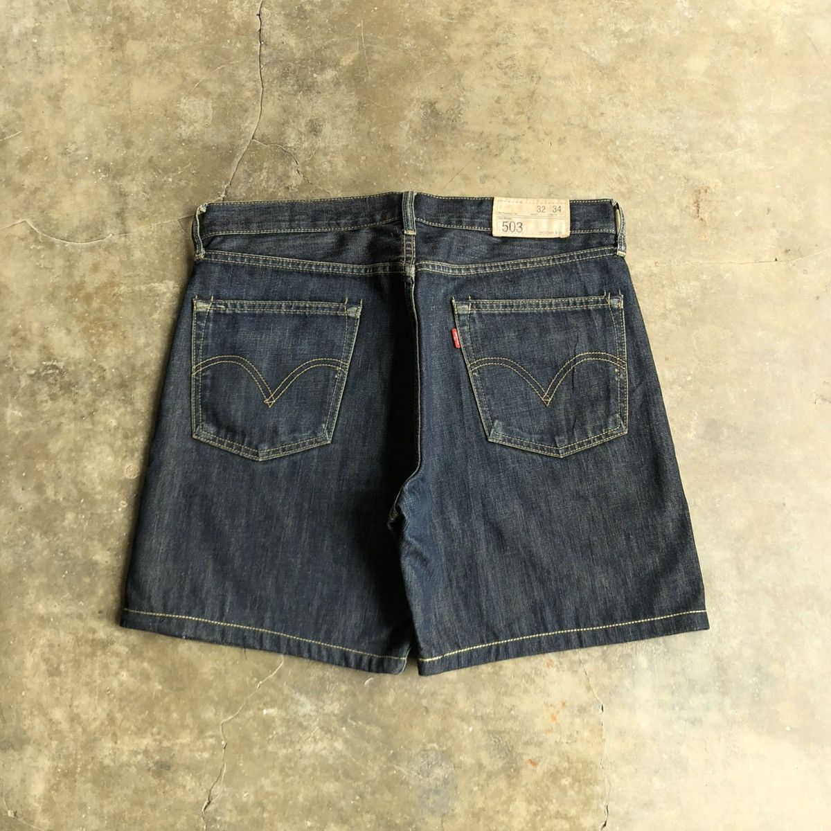 Levi's Vintage Clothing Vintage Levis 503 32x34 Denim Jeans Short Pants Size US 33 - 1 Thumbnail