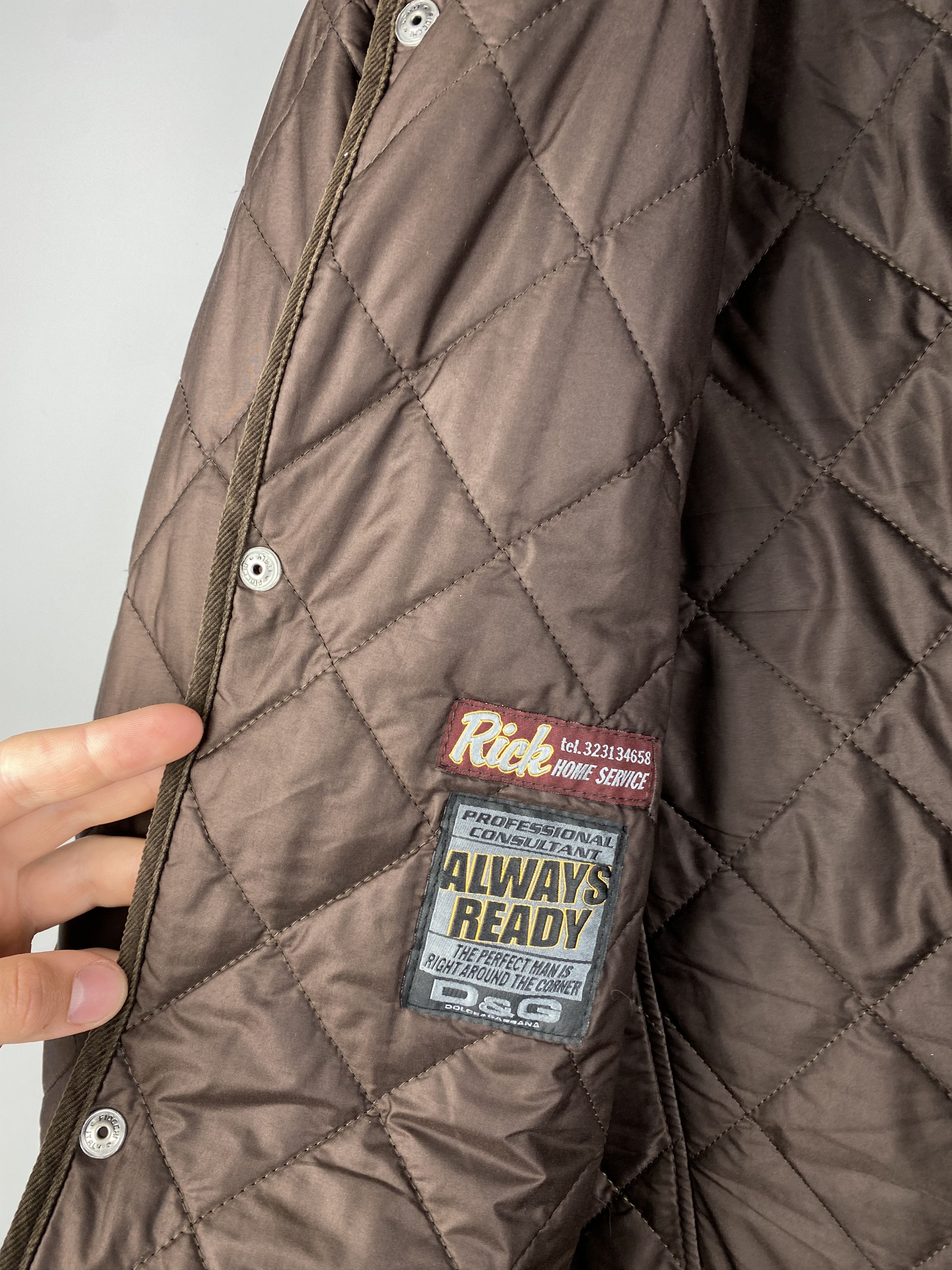 Dolce & Gabbana Vintage Dolce Gabbana D&G Home Service Quilted Jacket Size US M / EU 48-50 / 2 - 12 Thumbnail