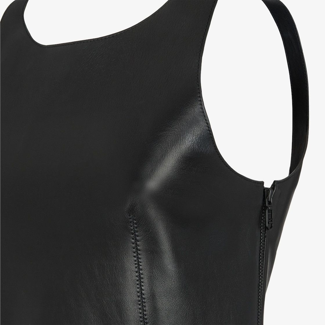 Fendi o1w1db10325 FPB642 Mini Dress in Black Size S / US 4 / IT 40 - 3 Thumbnail