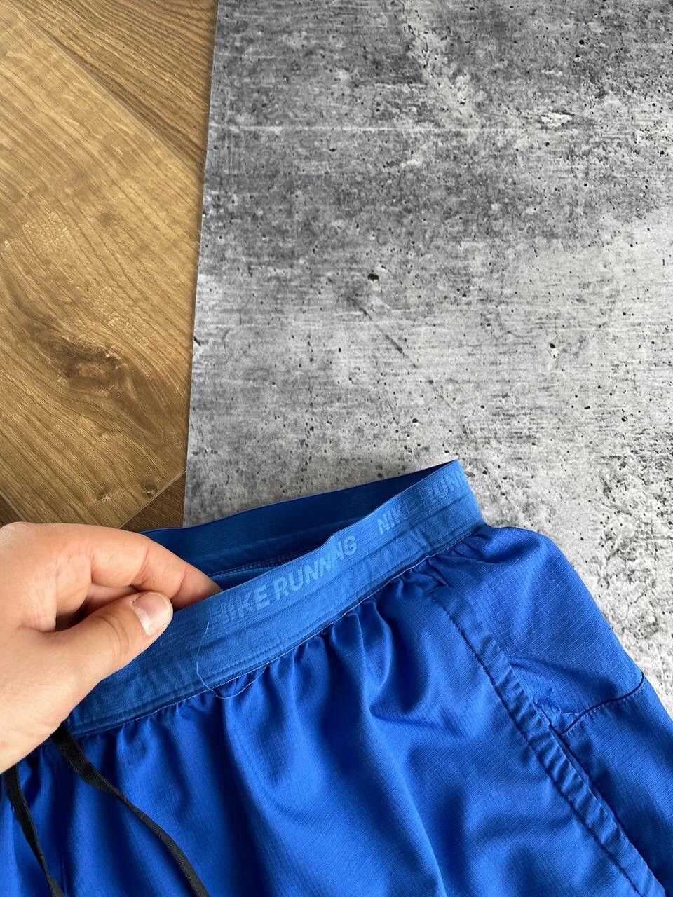 Nike Vintage Nike Running 90s Y2K Style Drill Blue Dri-Fit Shorts Size US 36 / EU 52 - 7 Thumbnail