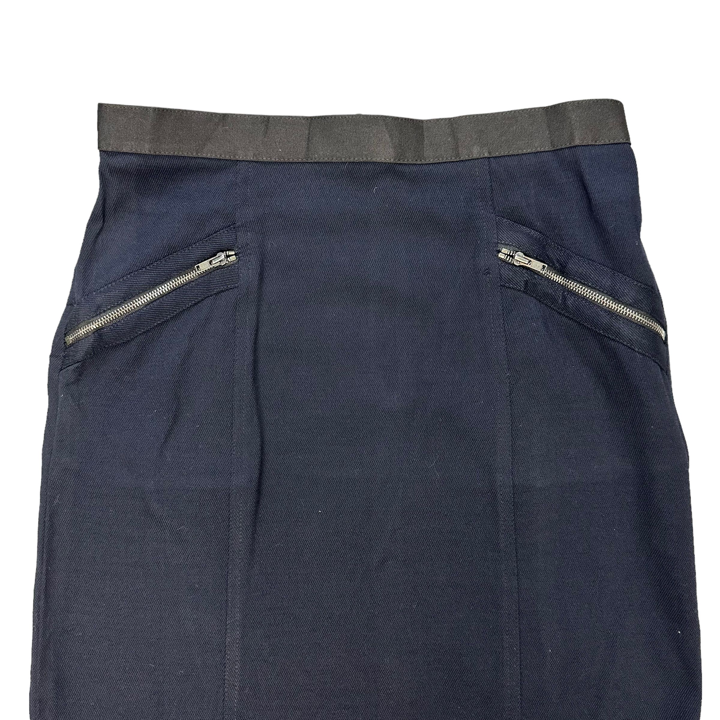Theory THEORY WOOL MINI SKIRT #7729-167 Size 28" / US 6 / IT 42 - 2 Thumbnail