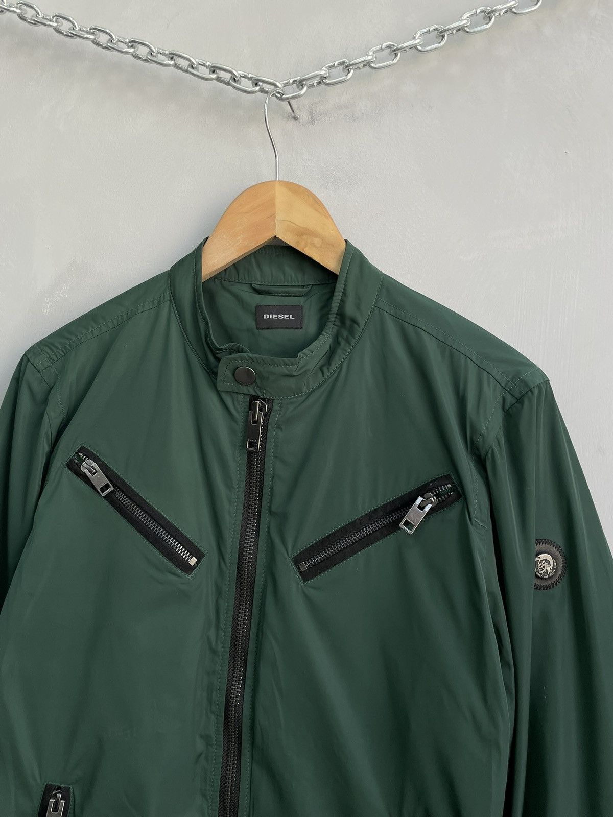 Diesel Racing zipper Diesel rare light jacket y2k Size US M / EU 48-50 / 2 - 3 Thumbnail