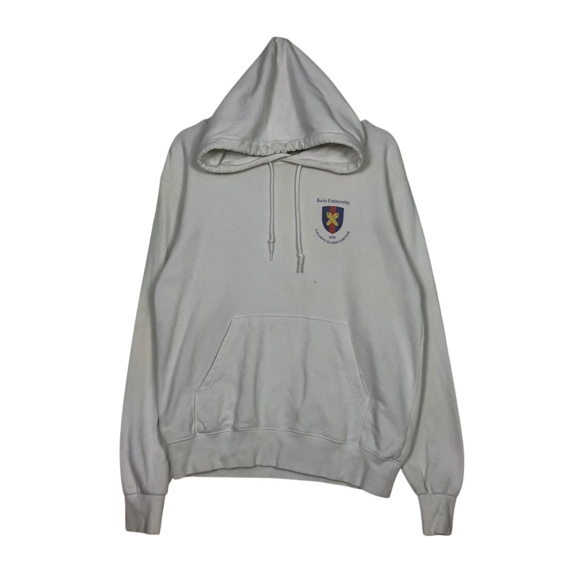 Vintage 🔥VINTAGE HOODIE PULL OVER KEIO UNIVERSITY 1858 BIG LOGO Size US M / EU 48-50 / 2 - 3 Thumbnail