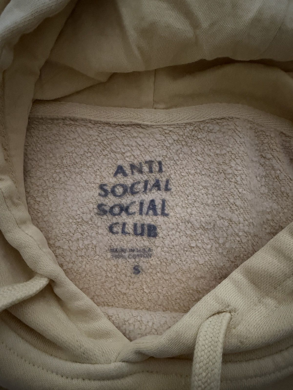 Anti Social Social Club Anti Social Social Club Hoodie Size US S / EU 44-46 / 1 - 4 Thumbnail