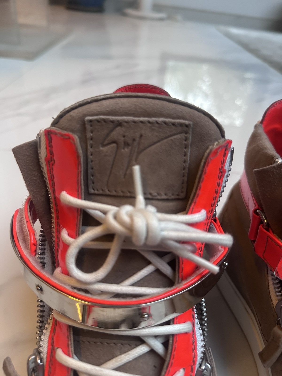 Giuseppe Zanotti Giuseppe Zanotti Coby Sneakers Size US 7 / EU 40 - 4 Thumbnail