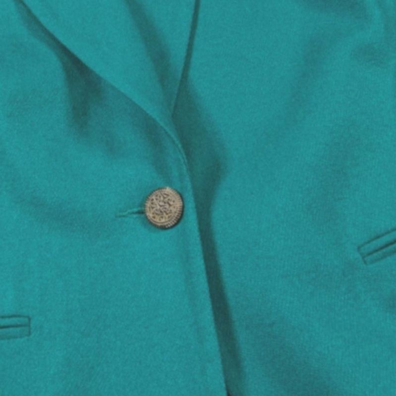 NBDN Nobrandedon Requirements Suit Blazer in Green | Size 10 Size L / US 10 / IT 46 - 6 Thumbnail