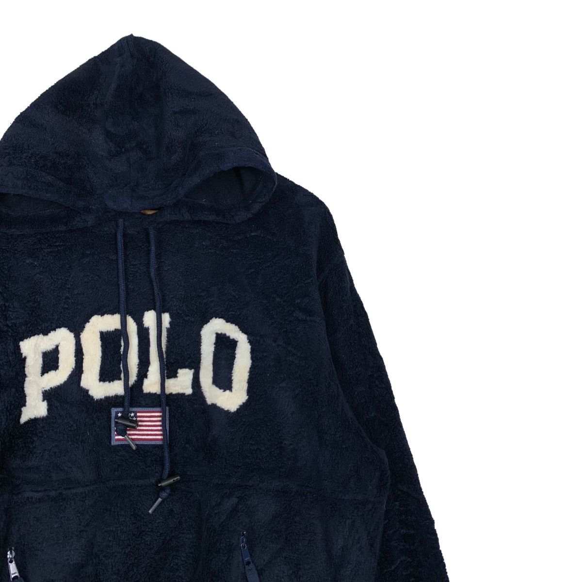 Polo Ralph Lauren Polo Sport RL USA Big Logo Pullover Fleece Hoodies #0018-C1 Size US M / EU 48-50 / 2 - 6 Thumbnail