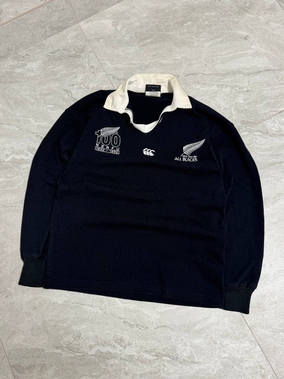 Canterbury of New Zealand New Zeland Rugby 1992 Shirt Jersey Long Sleeve Canterbury S Size US S / EU 44-46 / 1 - 2 Thumbnail